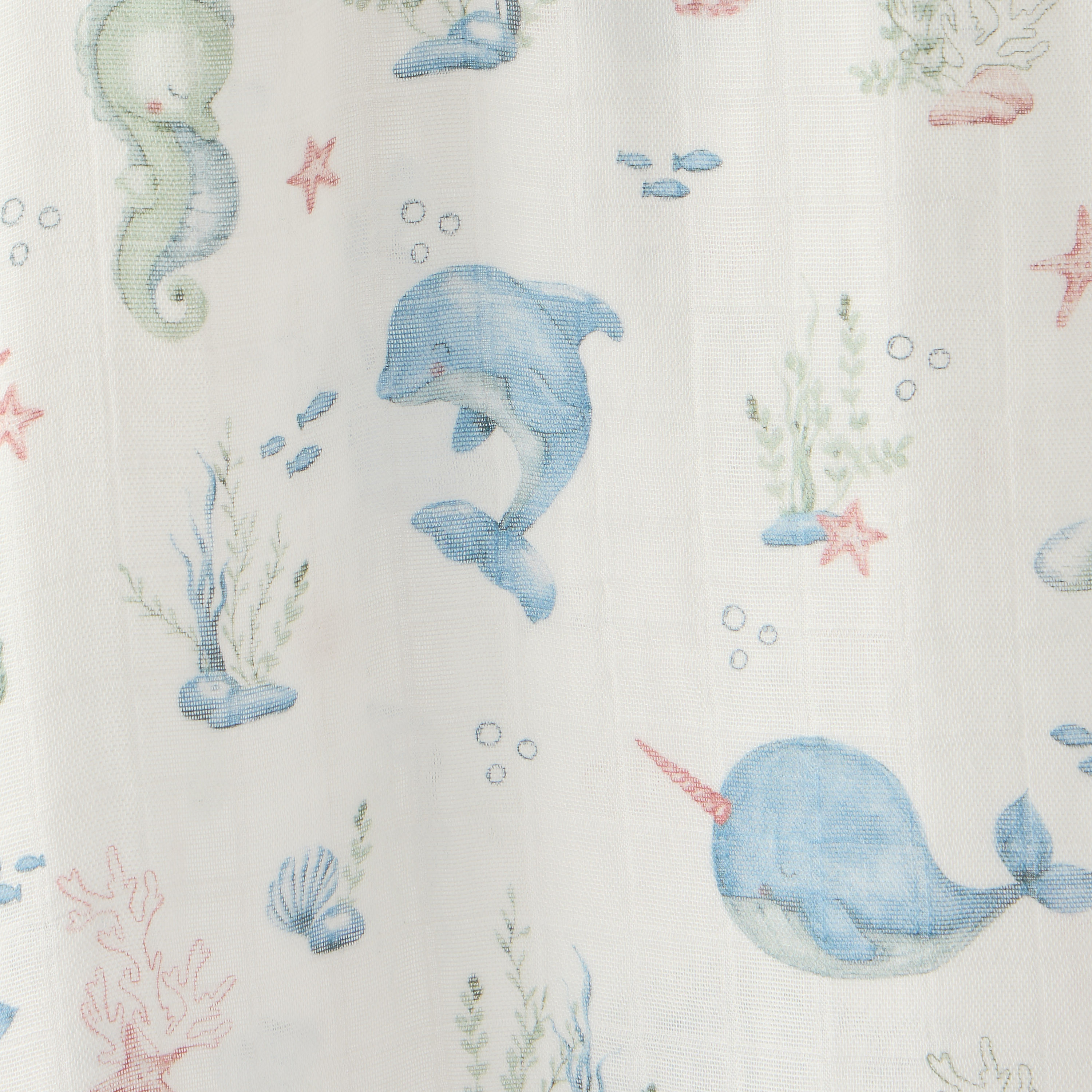 Juniors Baby Swaddle with Print, 120x120 cm-baby-nursery-blanketsandswaddles-swaddlesandsleepingbags-image-5