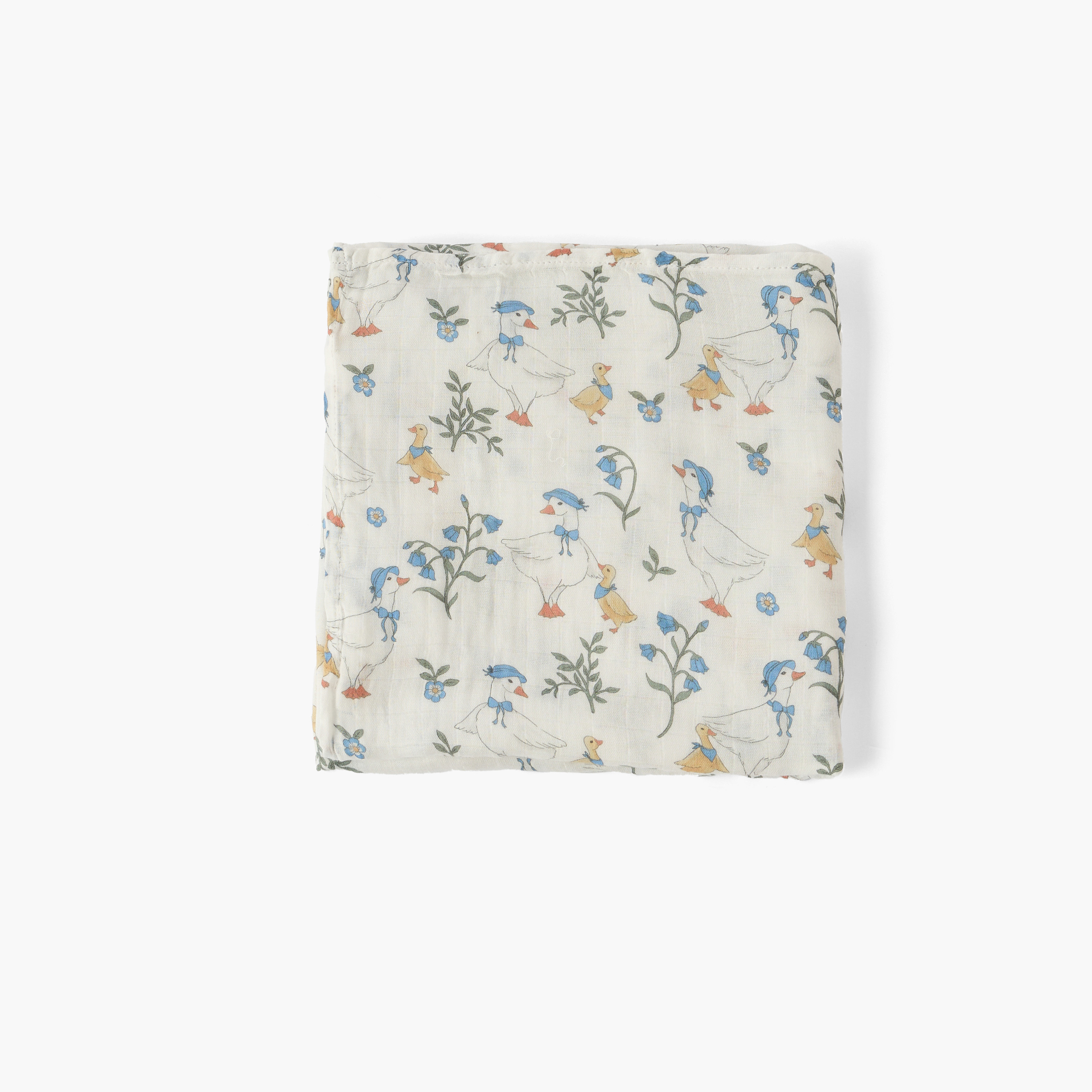 Juniors Baby Swaddle with Print, 120x120 cm-baby-nursery-blanketsandswaddles-swaddlesandsleepingbags-image-3