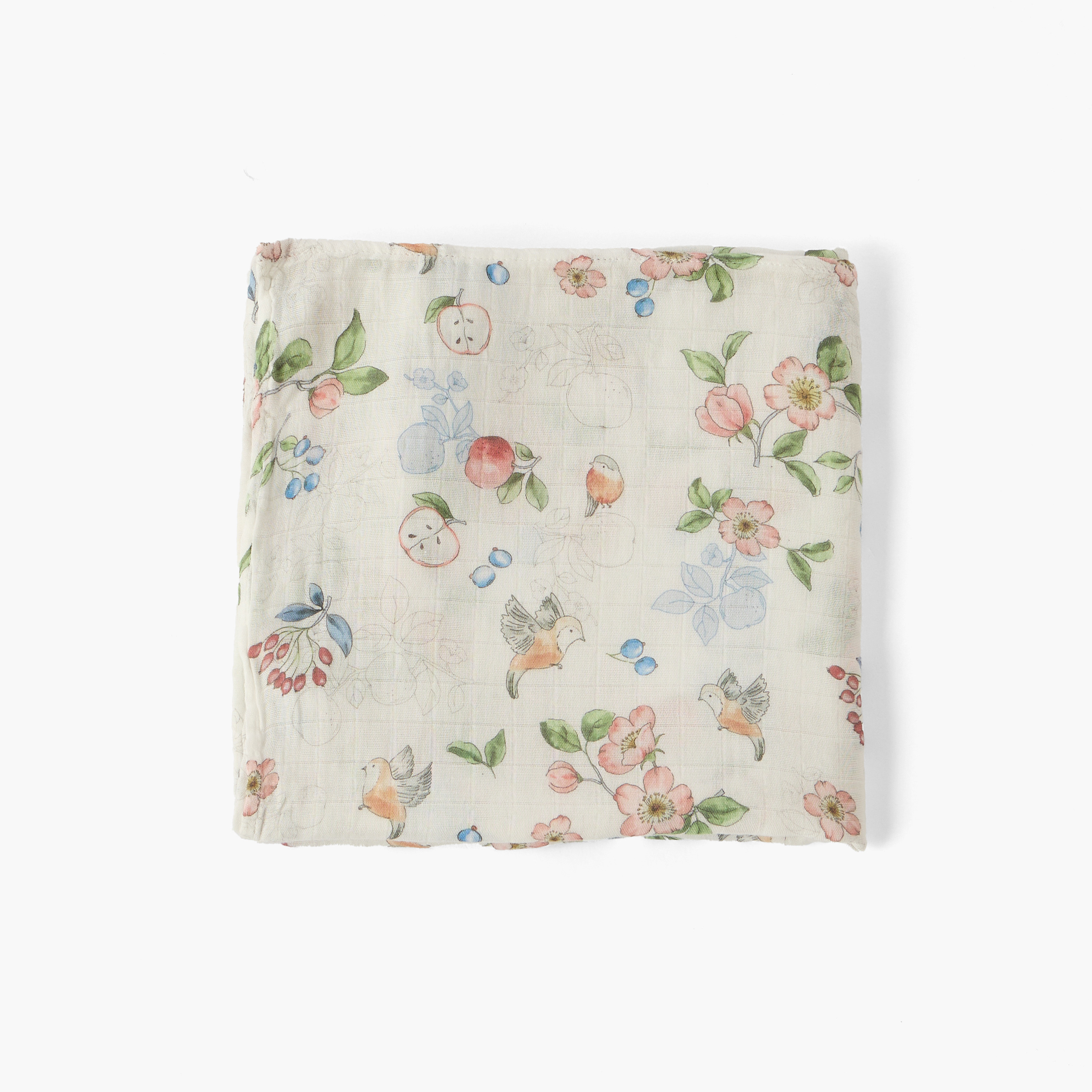 Juniors Baby Swaddle with Print, 120x120 cm-baby-nursery-blanketsandswaddles-swaddlesandsleepingbags-image-3