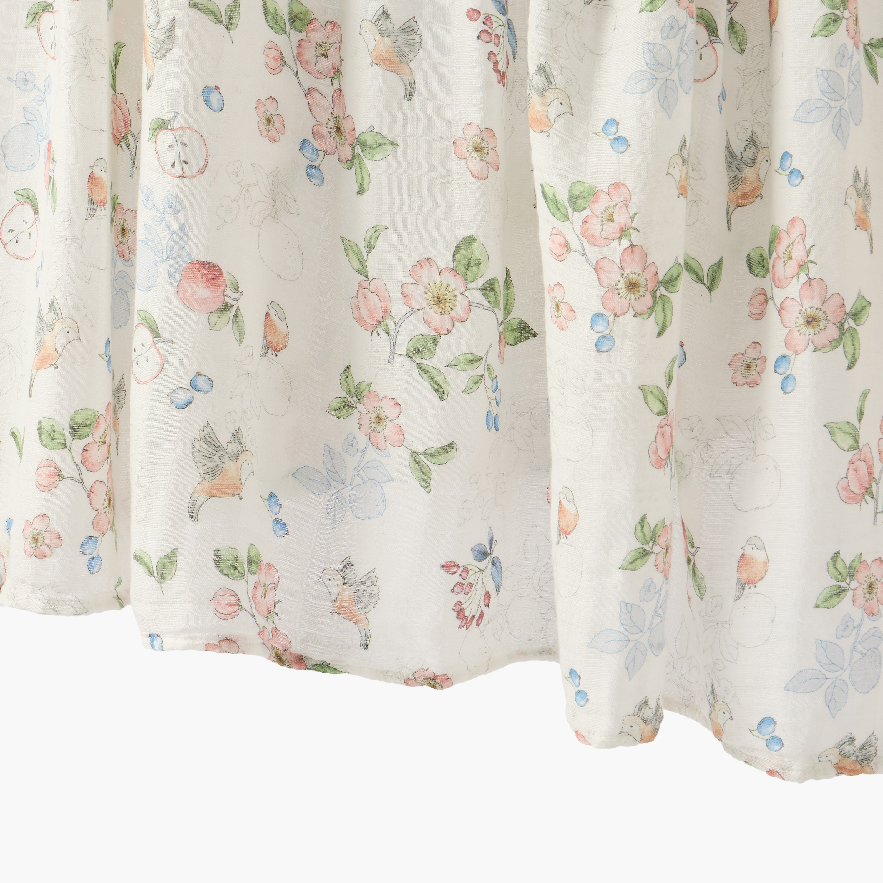 Juniors Baby Swaddle with Print, 120x120 cm-baby-nursery-blanketsandswaddles-swaddlesandsleepingbags-image-4