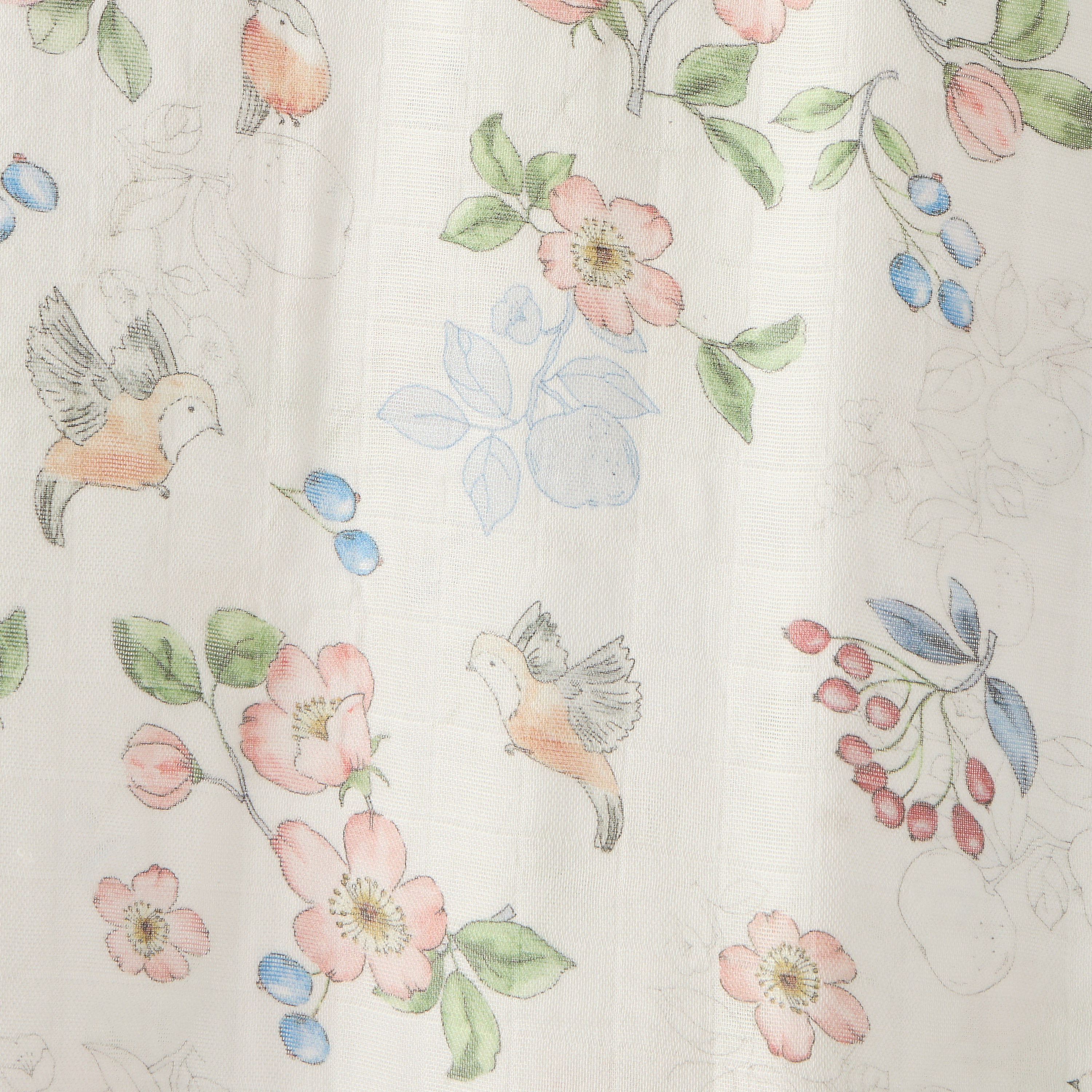 Juniors Baby Swaddle with Print, 120x120 cm-baby-nursery-blanketsandswaddles-swaddlesandsleepingbags-image-5