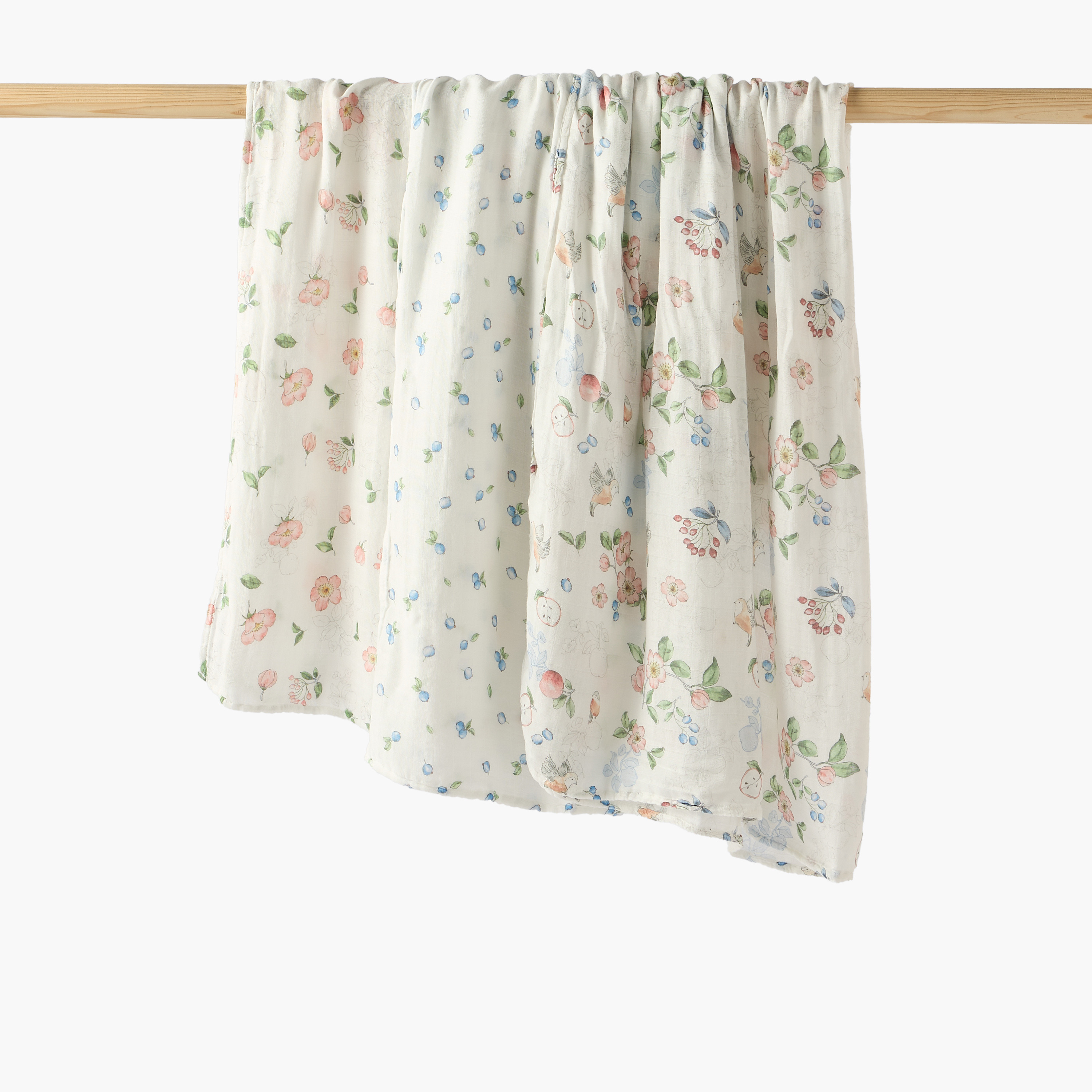 Pack of 3 Juniors Baby Swaddle with Print, 120x120 cm-baby-nursery-blanketsandswaddles-swaddlesandsleepingbags-image-1
