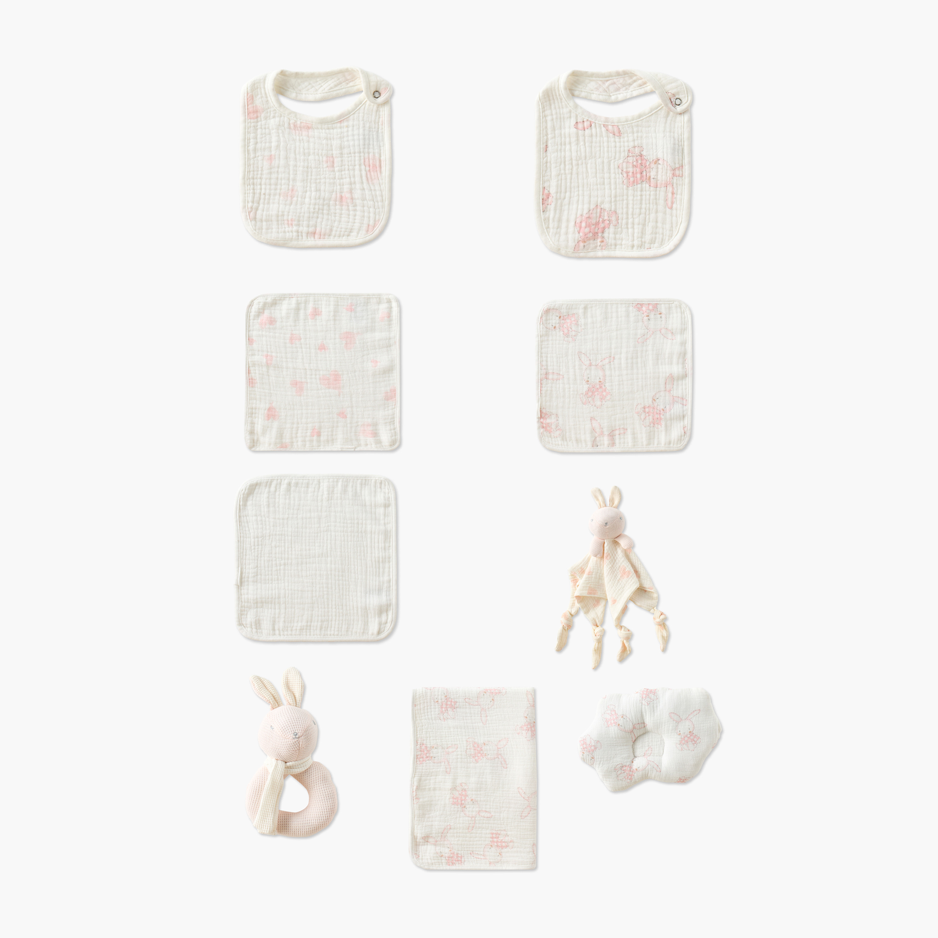 طقم هدايا بطانيات من 9 قطع من جونيورز-baby-nursery-blanketsandswaddles-blanketsandquilts-image-2