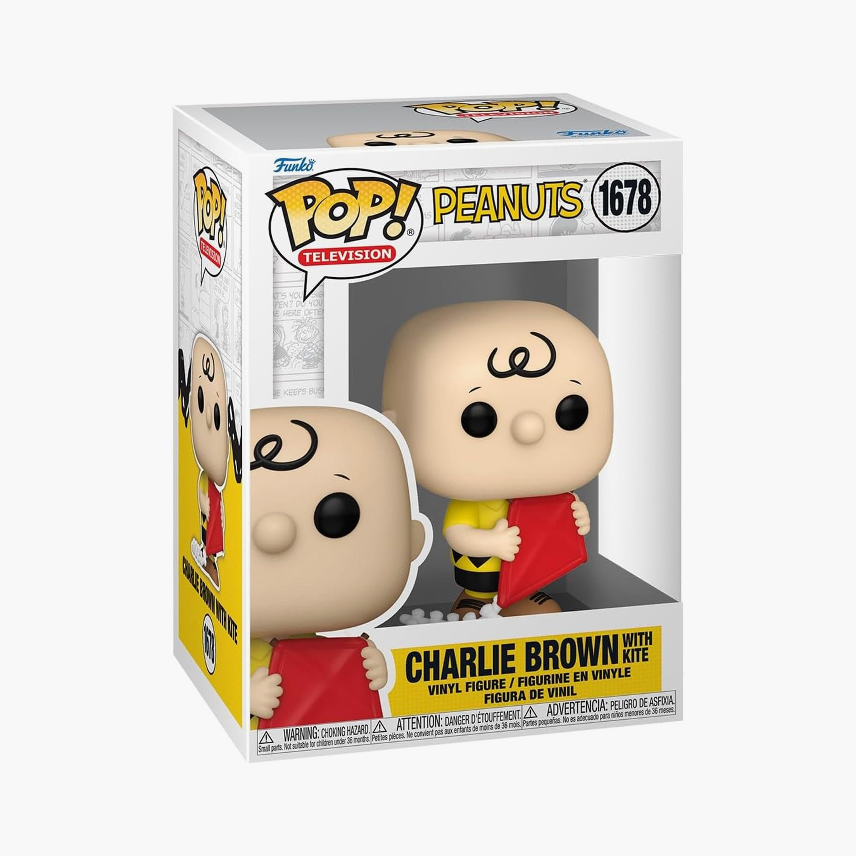 Funko Pop! Animation Peanuts S7 - Charlie Brown with Kite-toys-playfigures-actionfigures-image-2