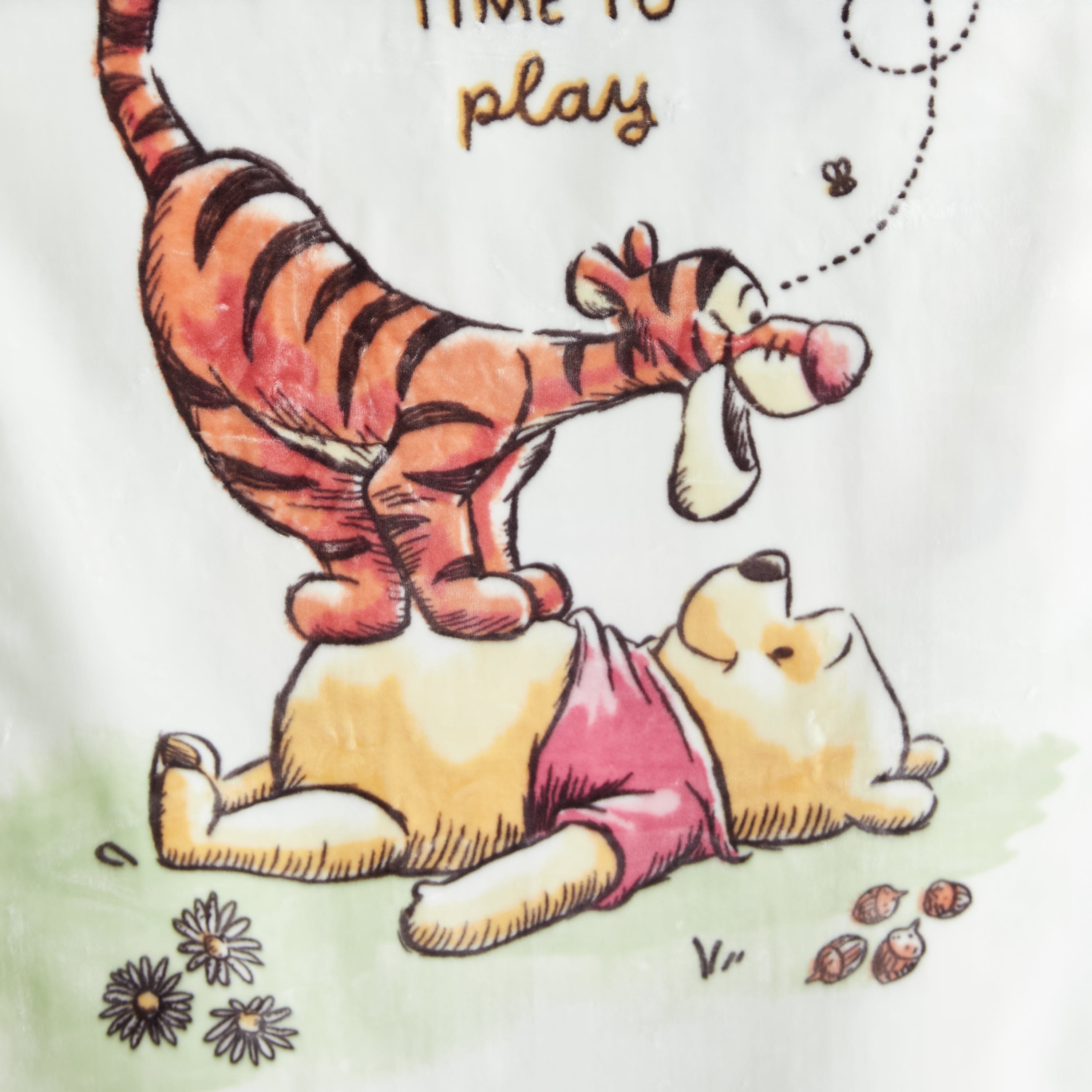 Blanket with Winnie the Pooh Print- 110x80 cm-baby-nursery-blanketsandswaddles-blanketsandquilts-image-5