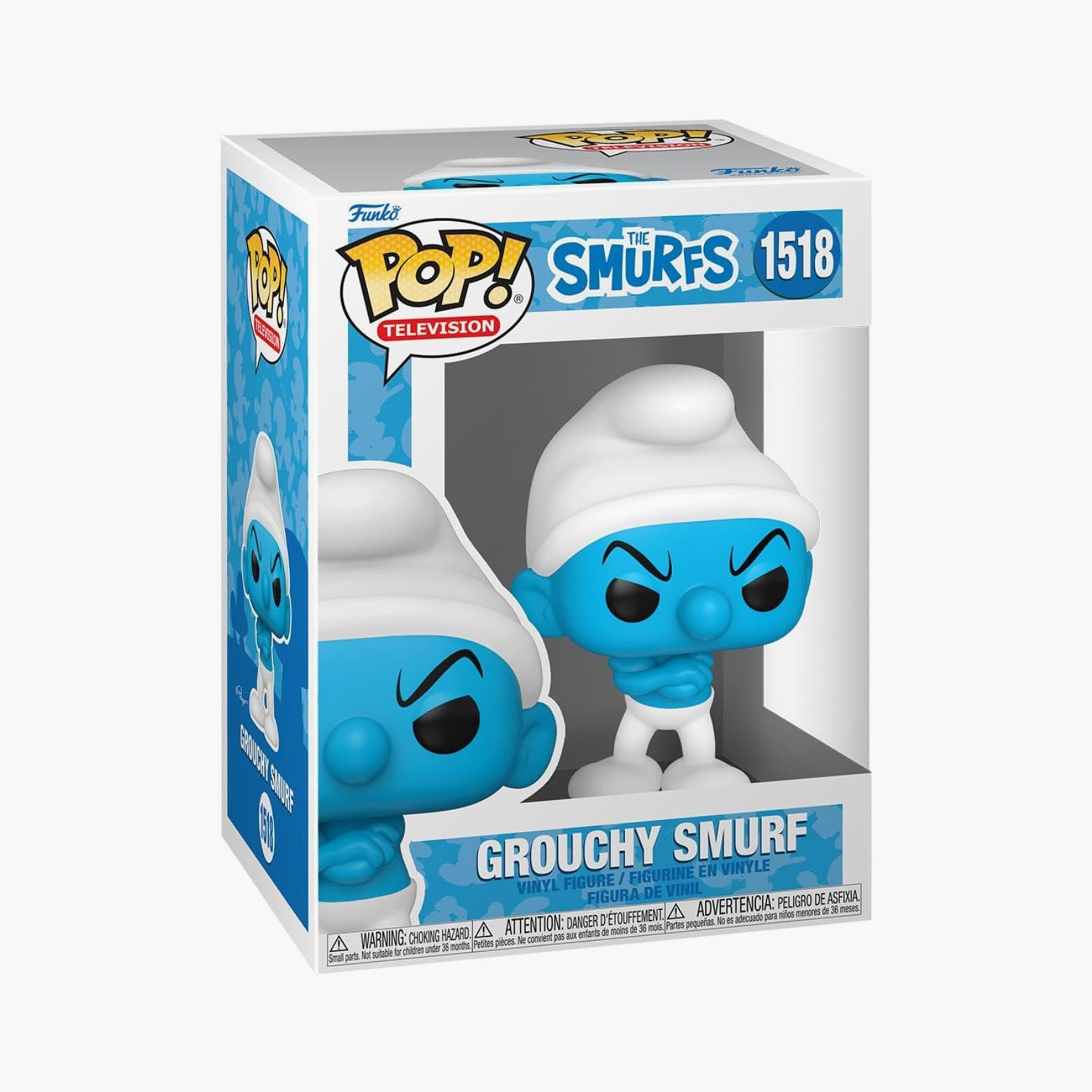 Funko Pop! TV Smurfs - Grouchy Smurf Collectable Vinyl Figure-toys-playfigures-actionfigures-image-2