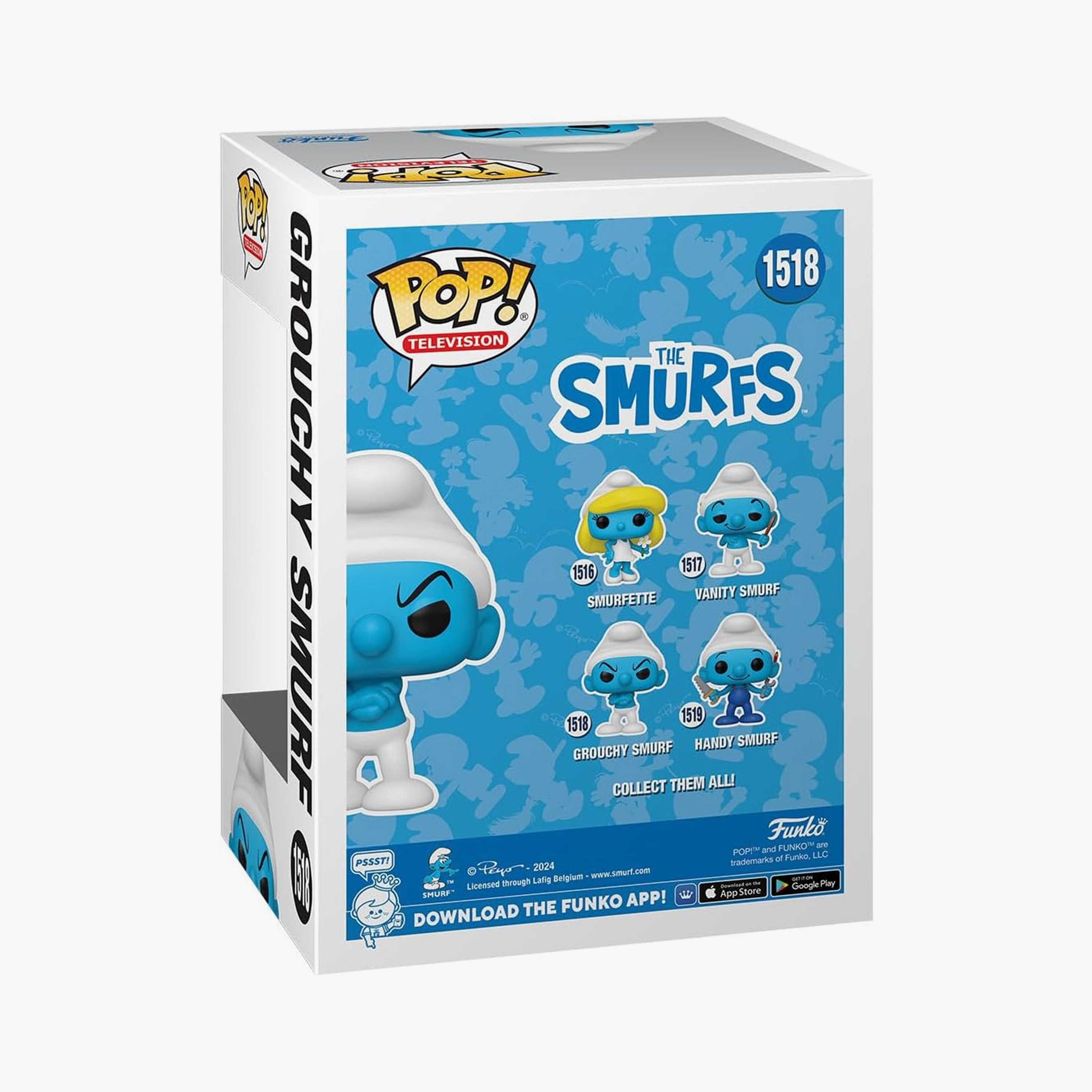 Funko Pop! TV Smurfs - Grouchy Smurf Collectable Vinyl Figure-toys-playfigures-actionfigures-image-3