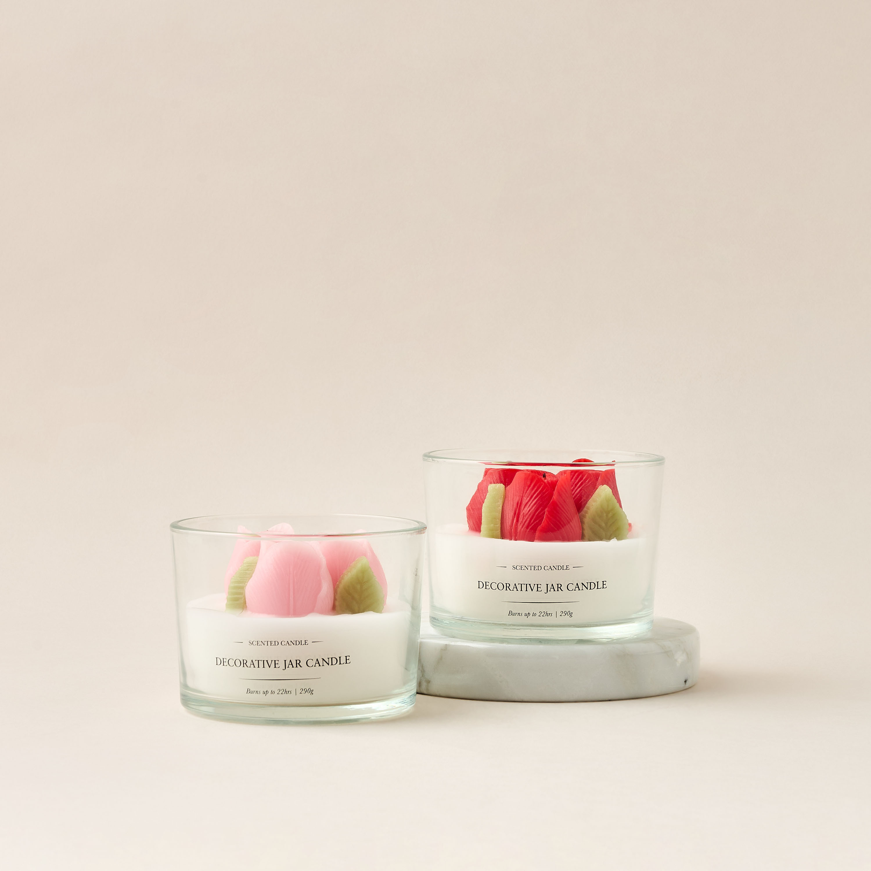 Rose Scented Jar Candle - 64 gms-household-homefragrance-candles-image-5
