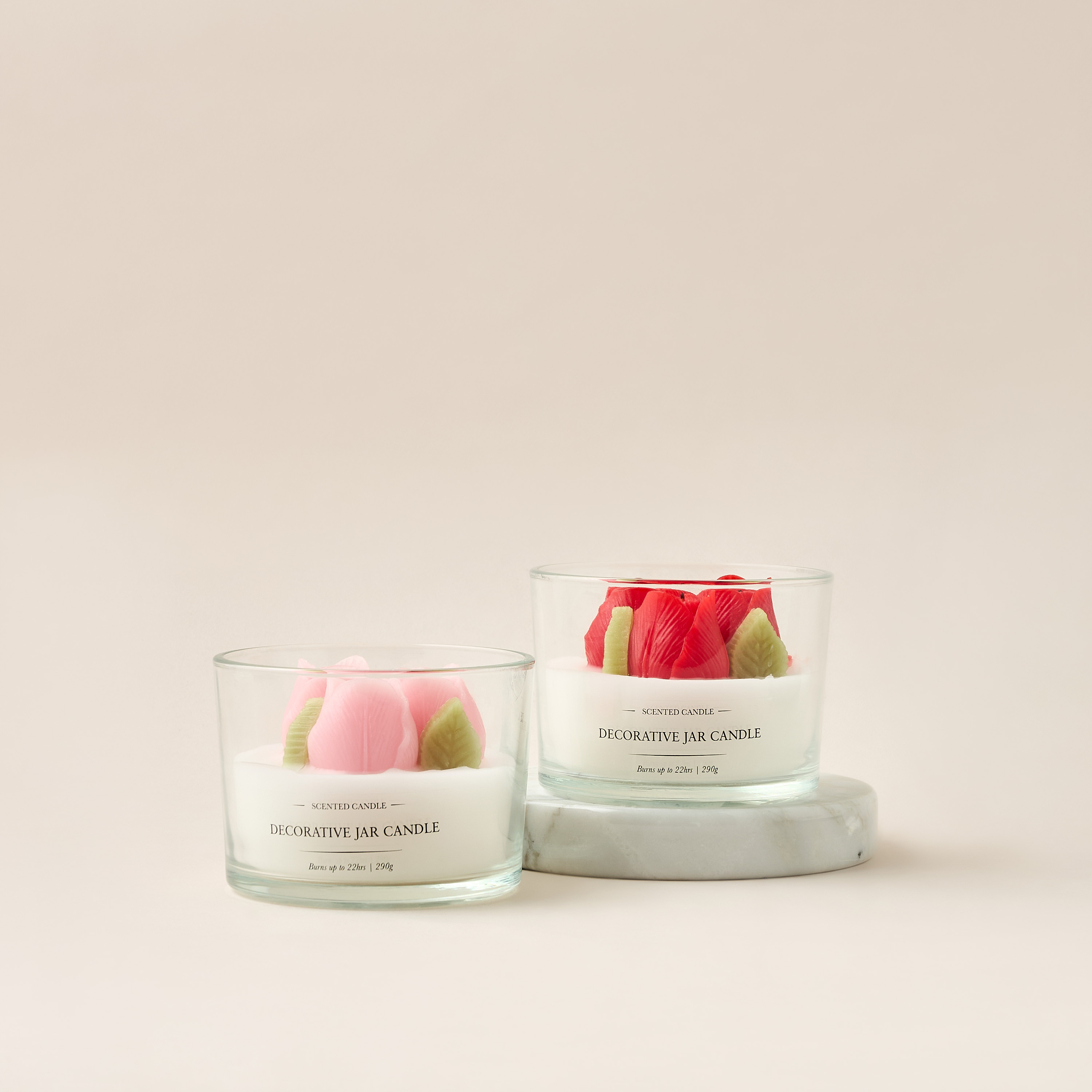 Rose Scented Jar Candle - 64 gms-household-homefragrance-candles-image-5