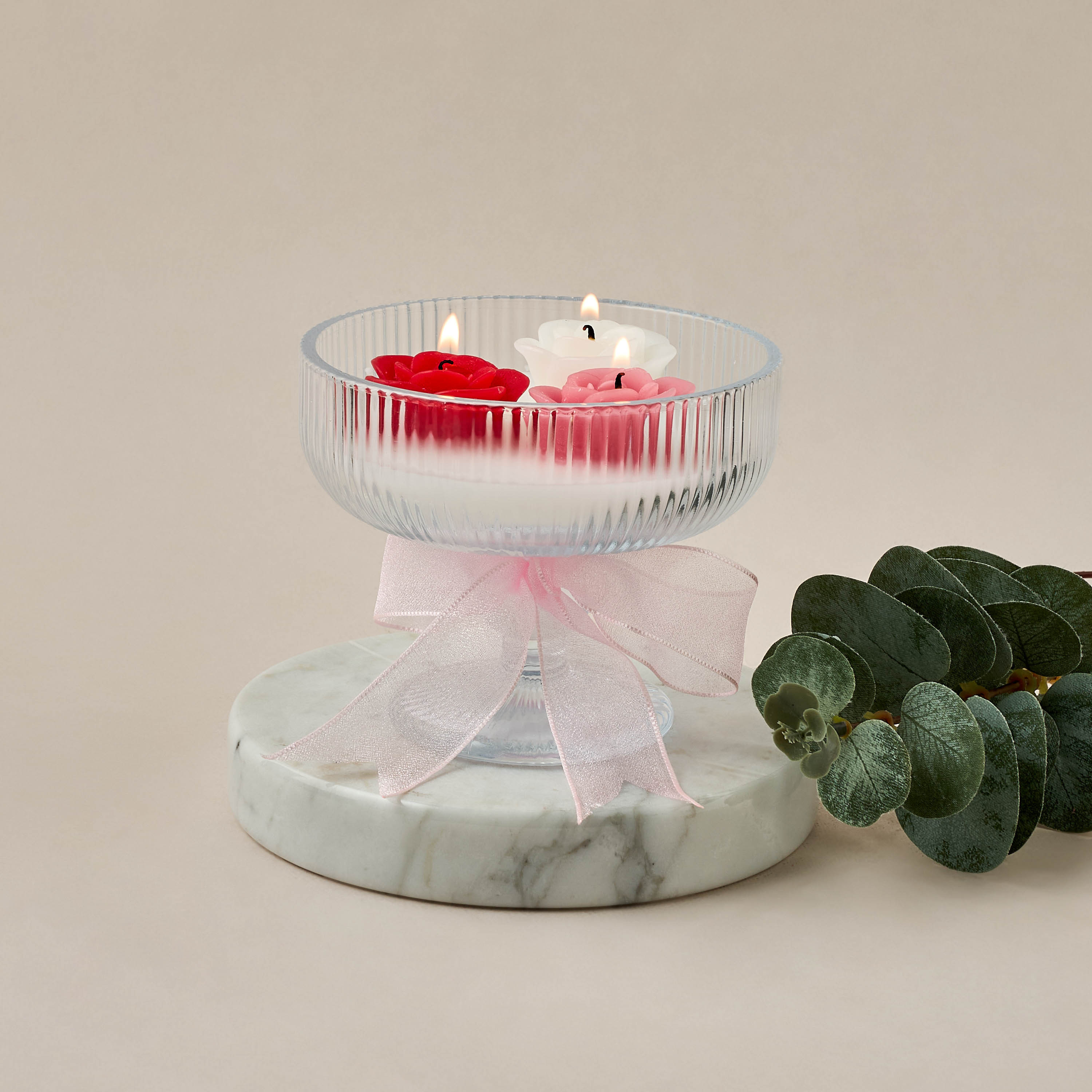 Rose Scented Jar Candle - 64 gms-household-homefragrance-candles-image-4