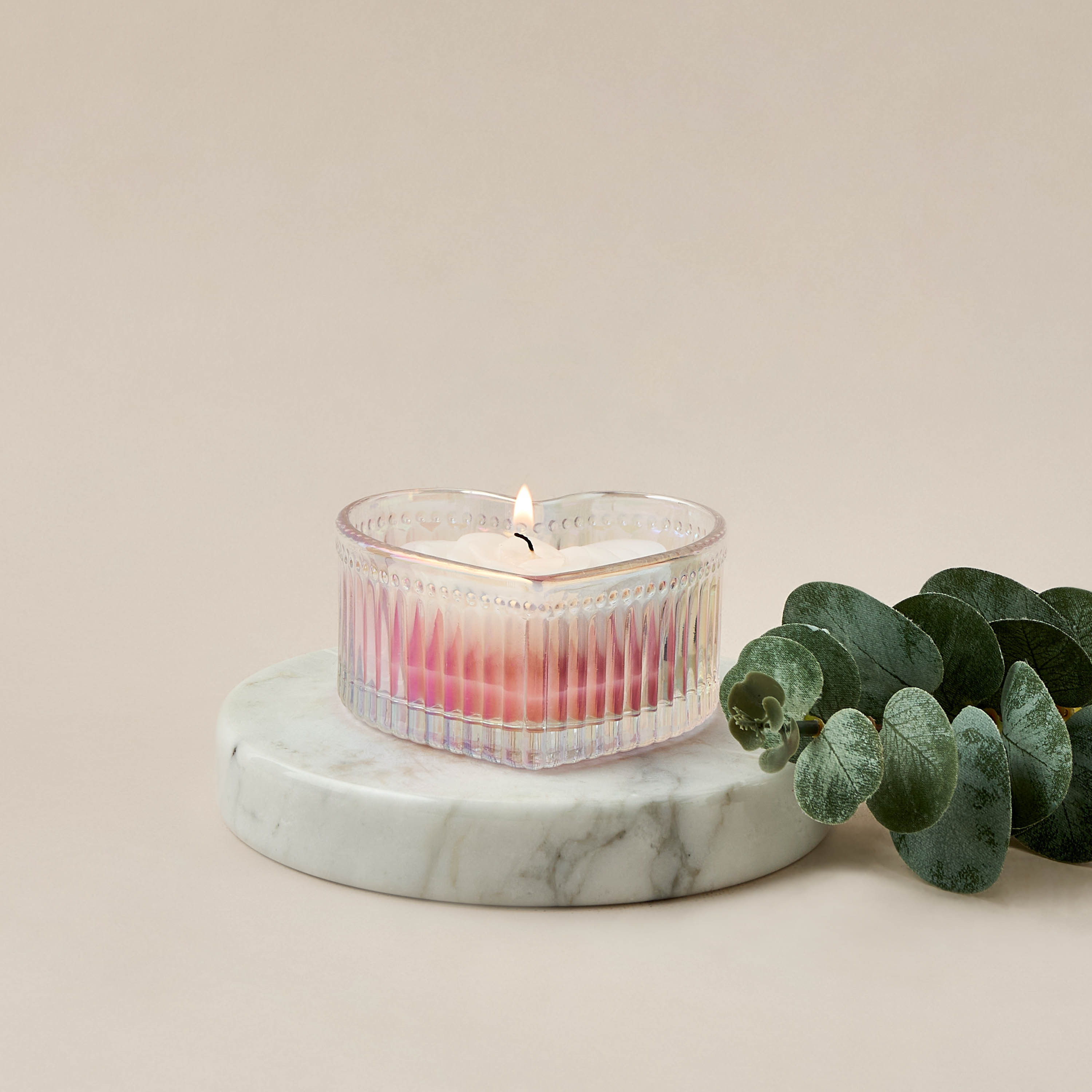 Heart Shaped Rose Scented Jar Candle - 68 gms-household-homefragrance-candles-image-4