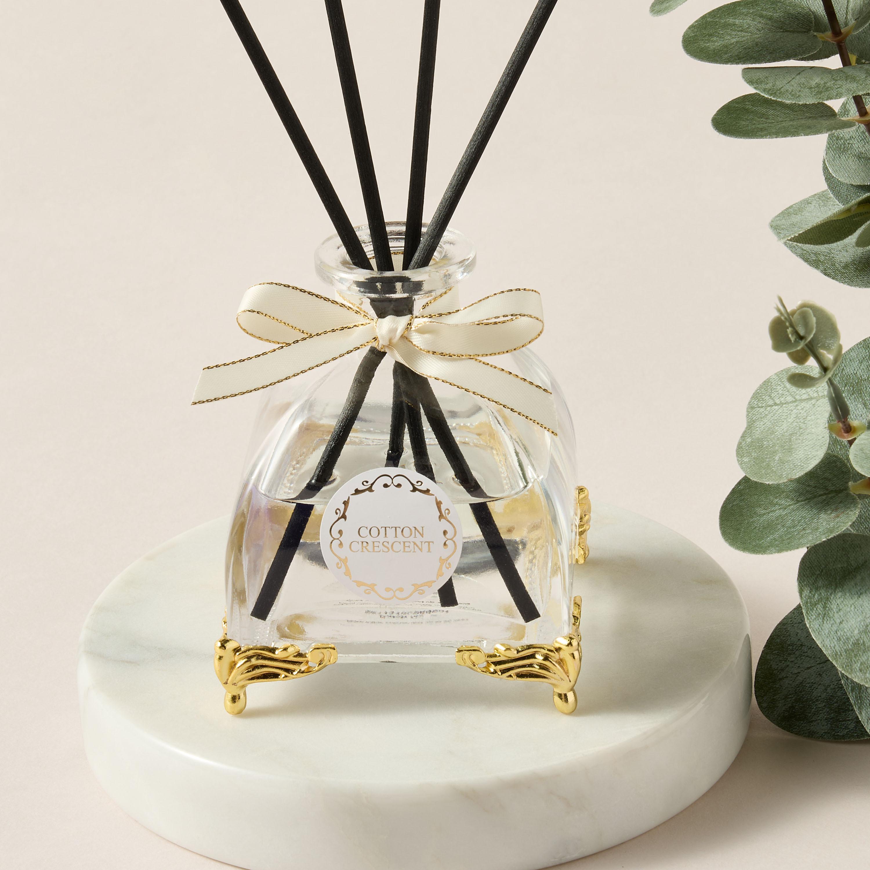 Luster Luxe Cotton Crescent Reed Diffuser - 100 ml-household-homefragrance-reeddiffusers-image-2