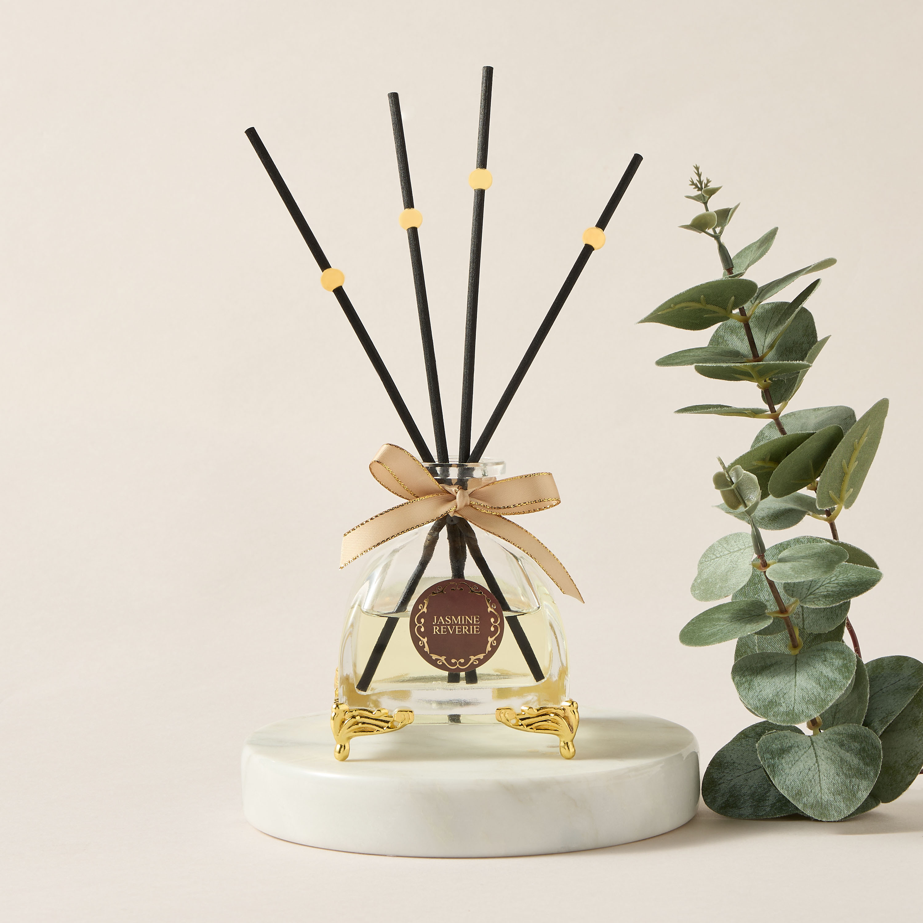 Luster Luxe Cotton Crescent Reed Diffuser - 100 ml-household-homefragrance-reeddiffusers-image-1