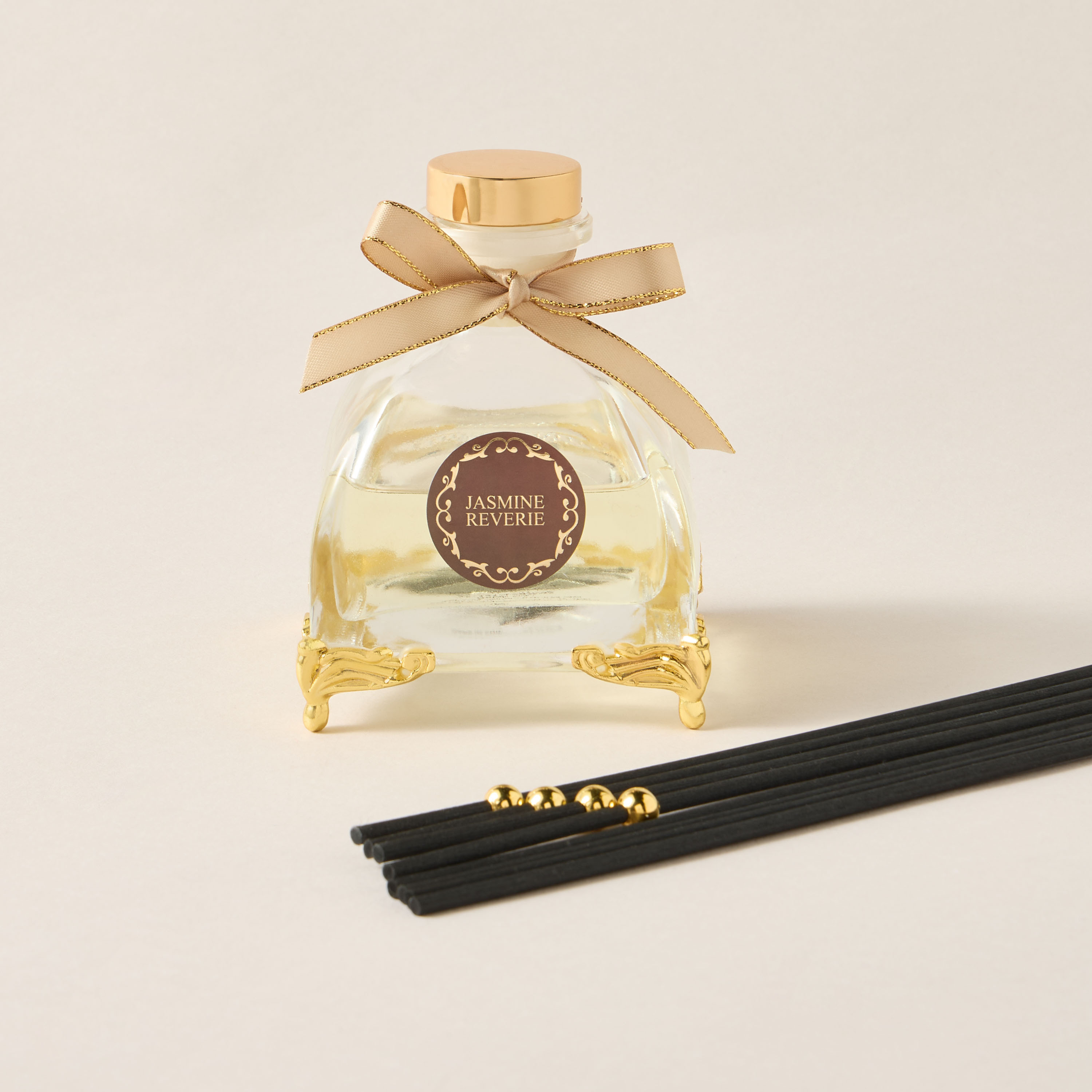 Luster Luxe Cotton Crescent Reed Diffuser - 100 ml-household-homefragrance-reeddiffusers-image-3