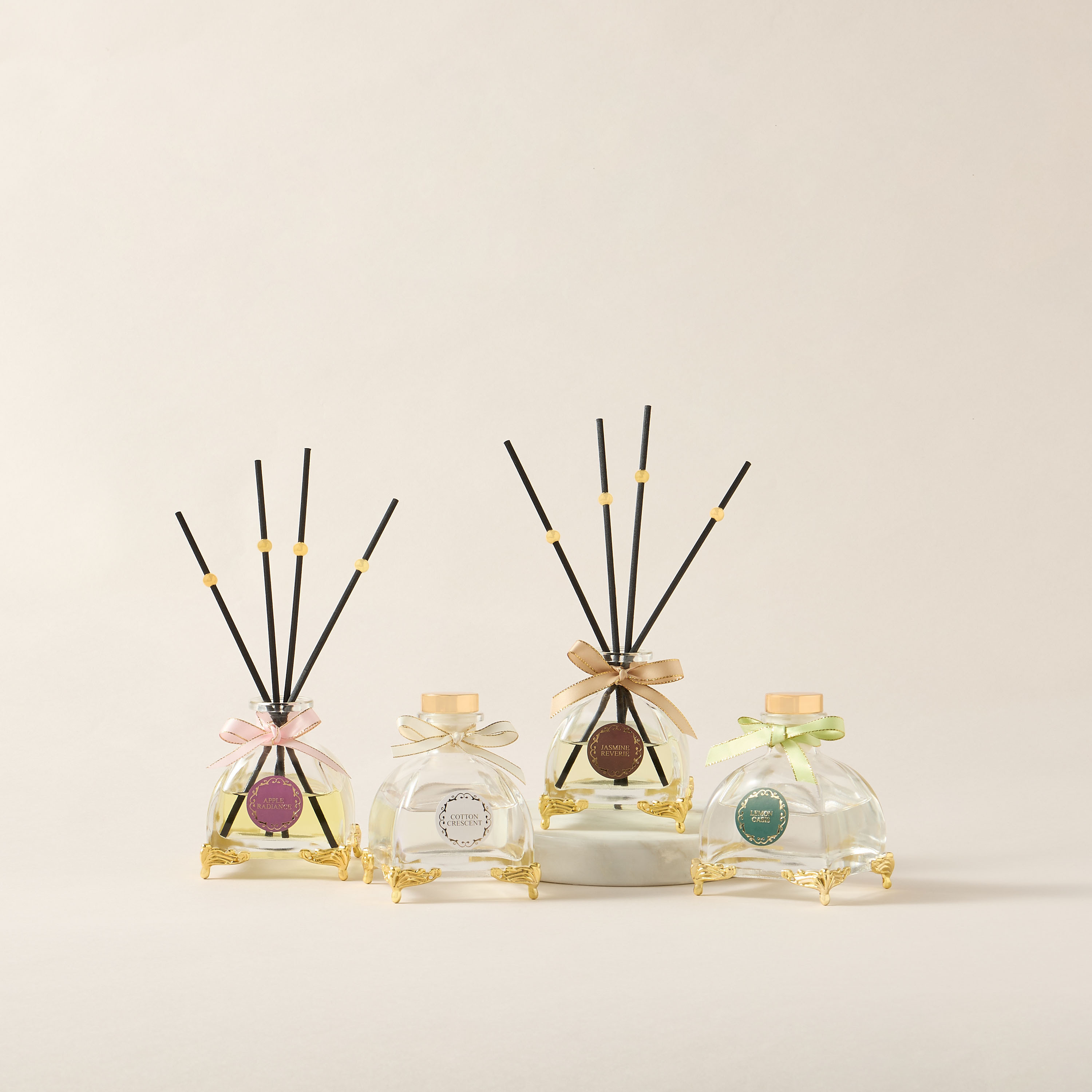 Luster Luxe Cotton Crescent Reed Diffuser - 100 ml-household-homefragrance-reeddiffusers-image-5