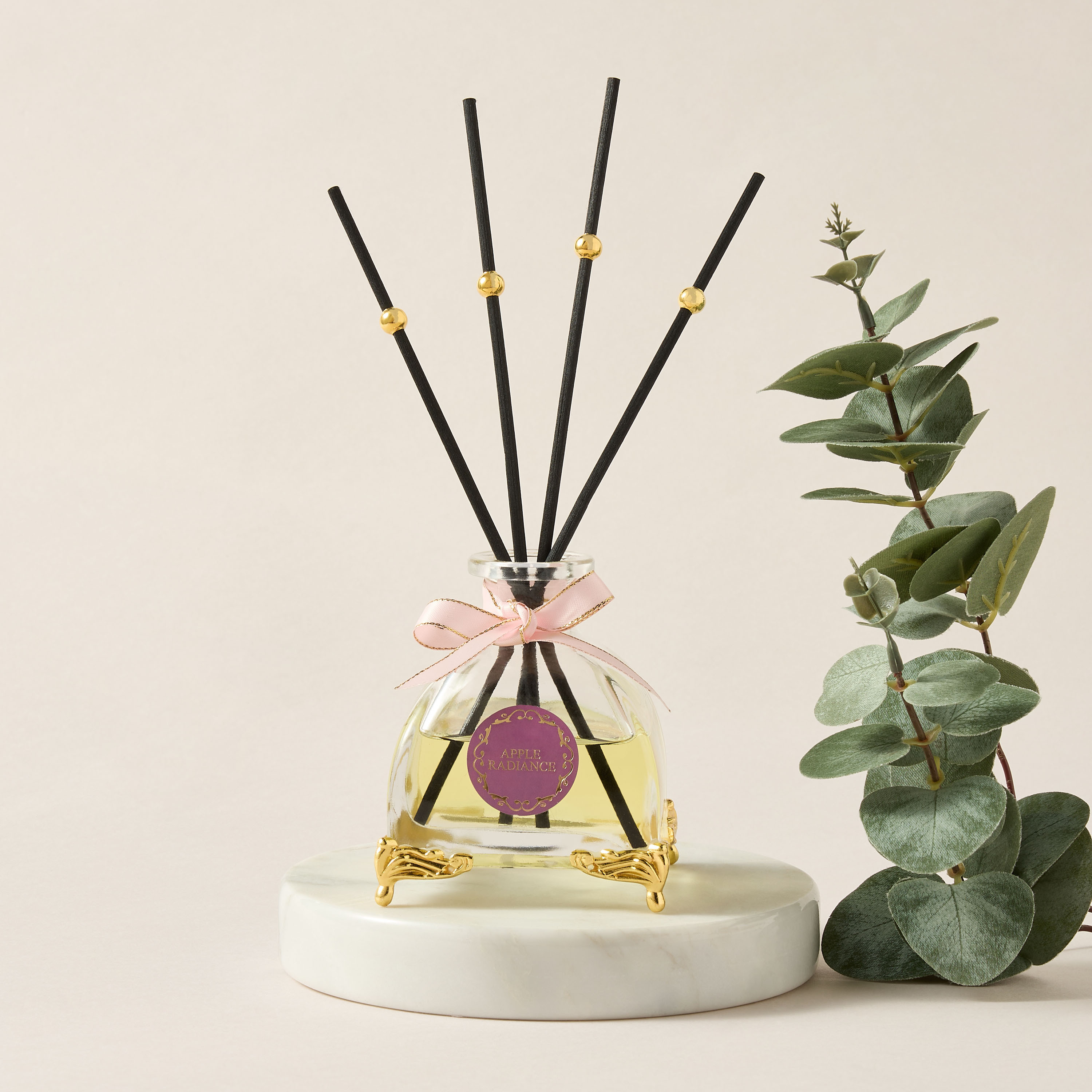 Luster Luxe Cotton Crescent Reed Diffuser - 100 ml-household-homefragrance-reeddiffusers-image-1