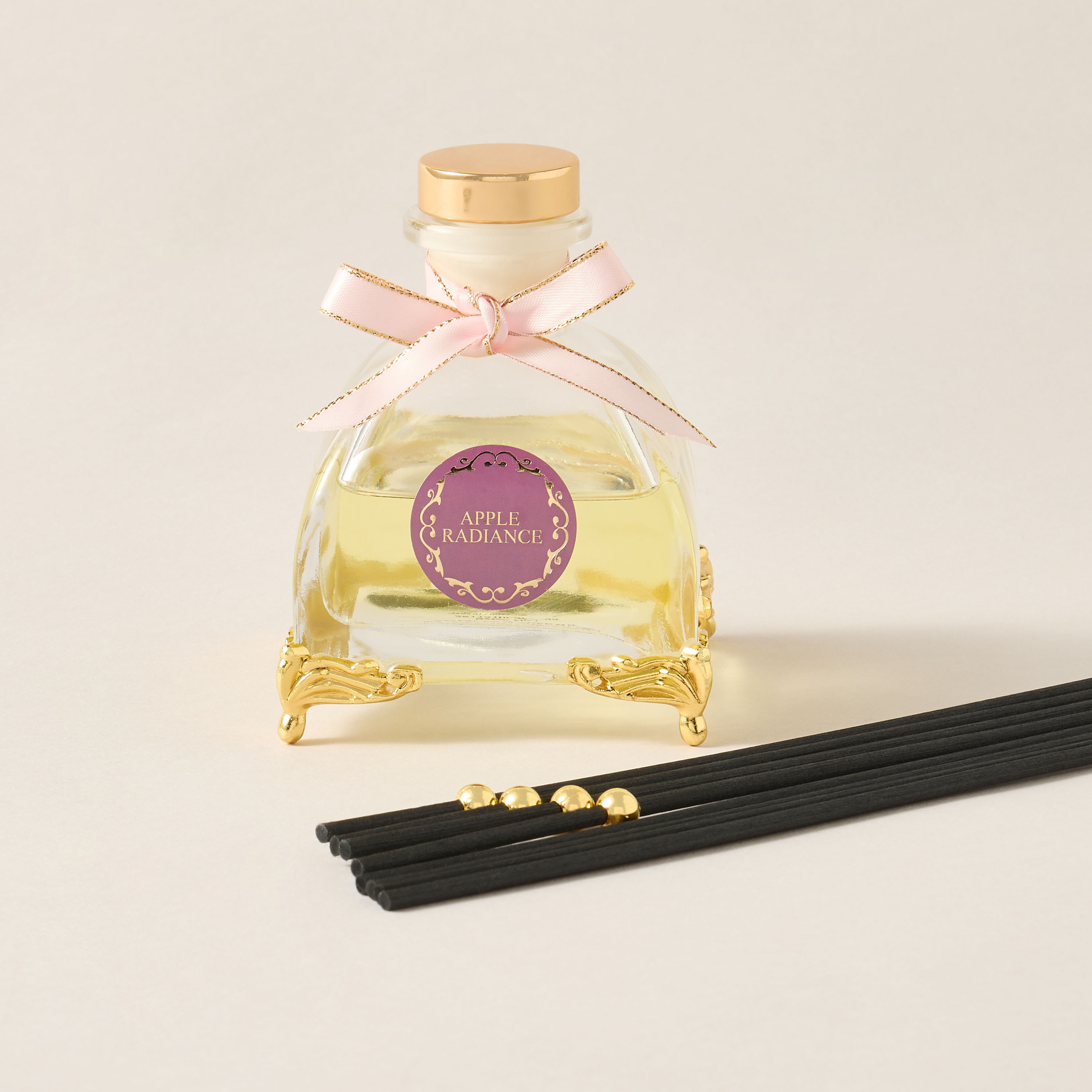 Luster Luxe Cotton Crescent Reed Diffuser - 100 ml-household-homefragrance-reeddiffusers-image-3