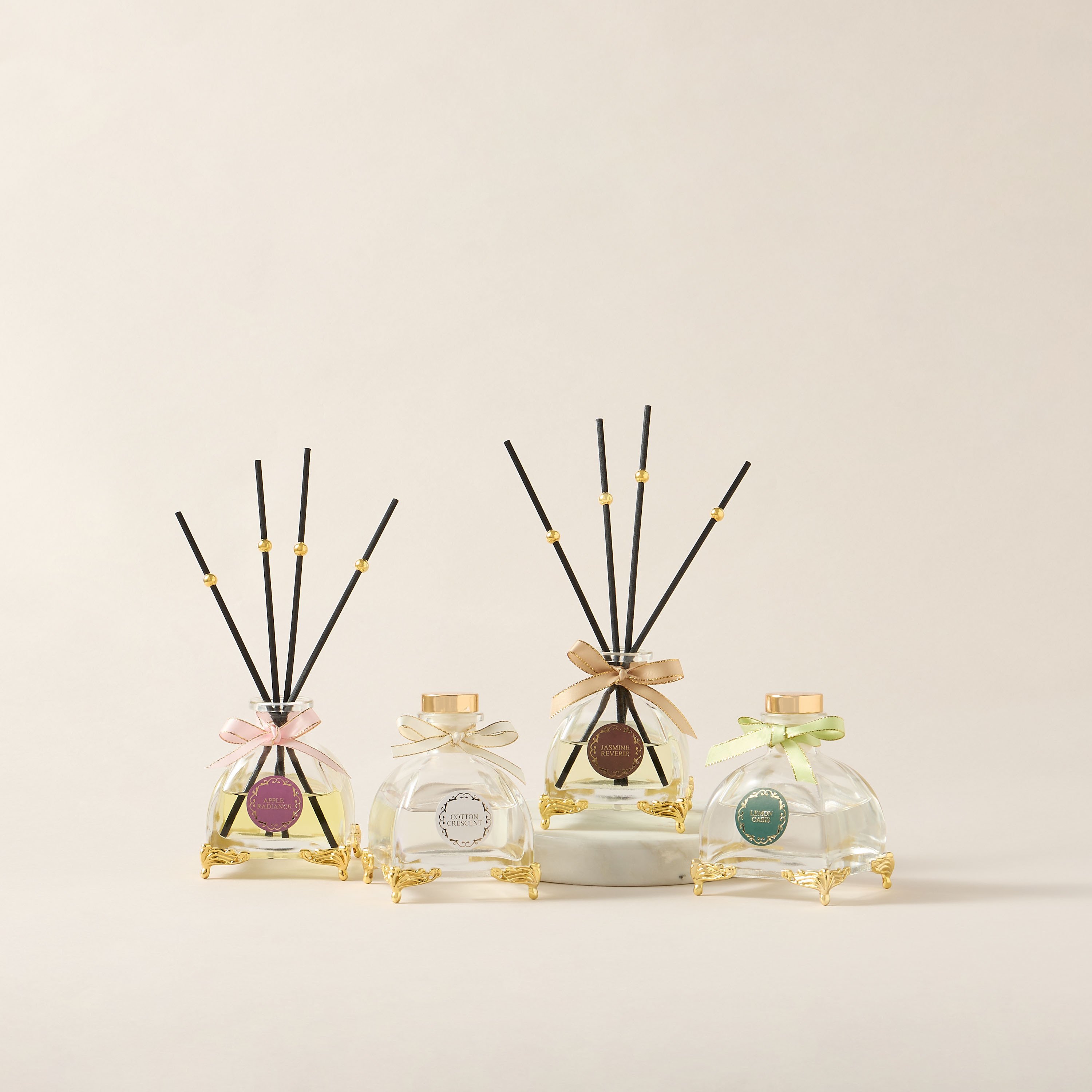Luster Luxe Cotton Crescent Reed Diffuser - 100 ml-household-homefragrance-reeddiffusers-image-5