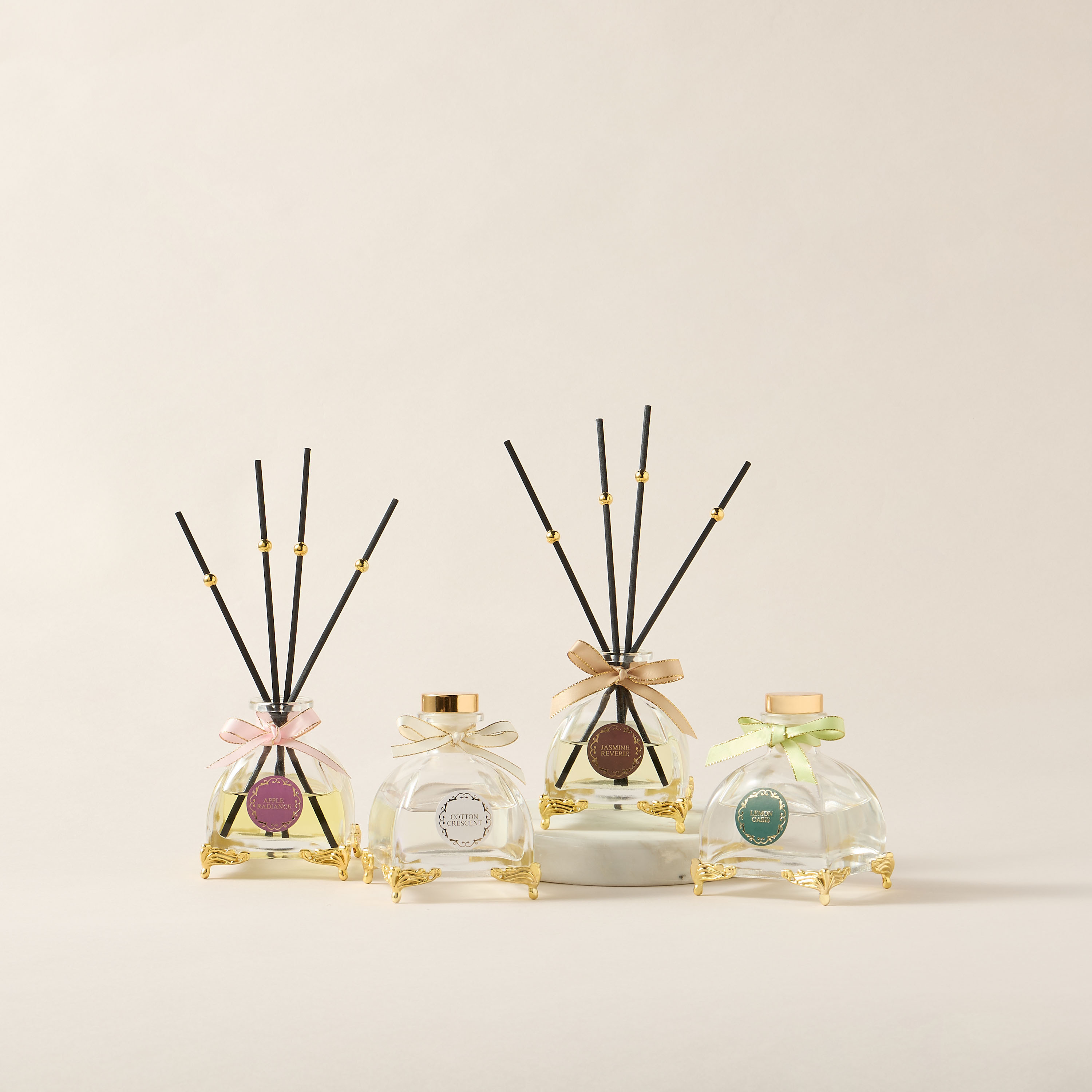 Luster Luxe Cotton Crescent Reed Diffuser - 100 ml-household-homefragrance-reeddiffusers-image-4