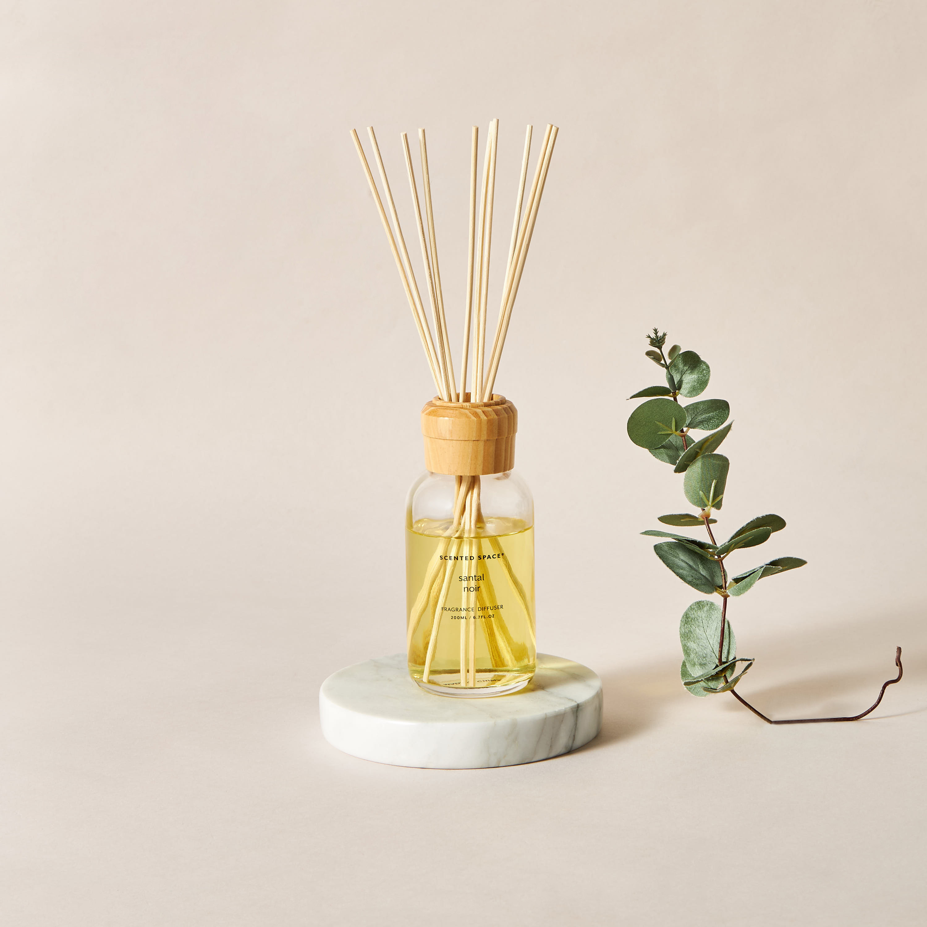Scented Space Amberian Woods Reed Diffuser - 200 ml-household-homefragrance-reeddiffusers-image-1