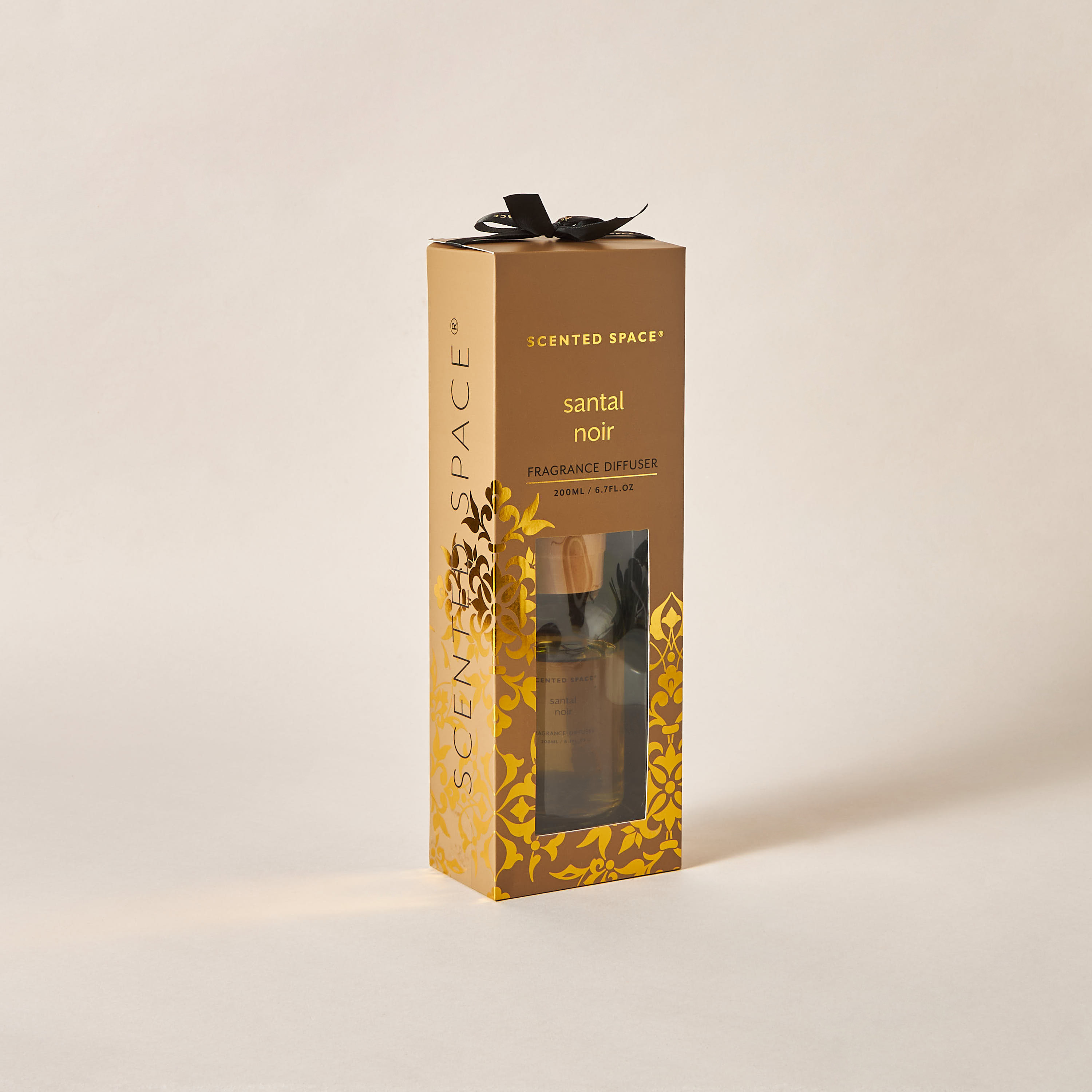 Scented Space Amberian Woods Reed Diffuser - 200 ml-household-homefragrance-reeddiffusers-image-4