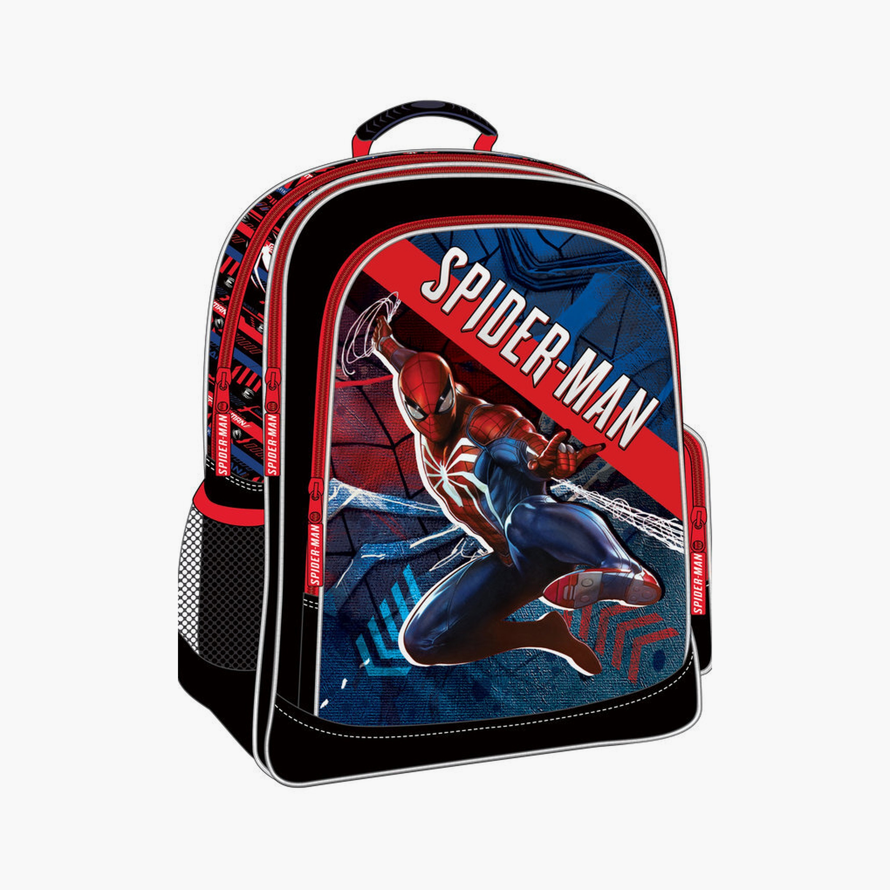 حقيبة ظهر مطبوعة مارفل سبايدرمان - 16 بوصة - متعدد الألوان.-school-bagsandbackpacks-backpacks-image-1