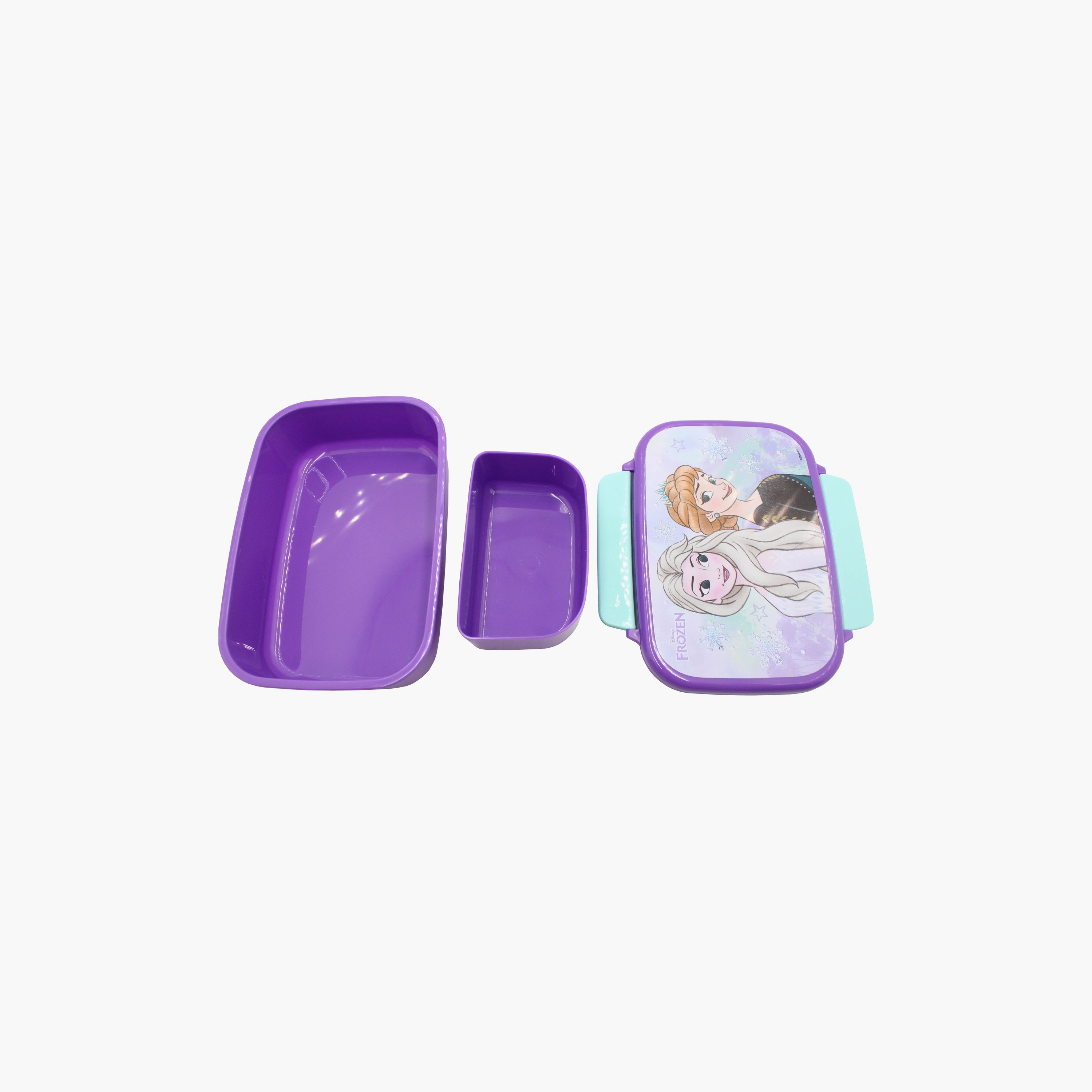 Disney Frozen Printed Lunch Box with Container - Purple-school-lunchessentials-lunchboxes-image-5