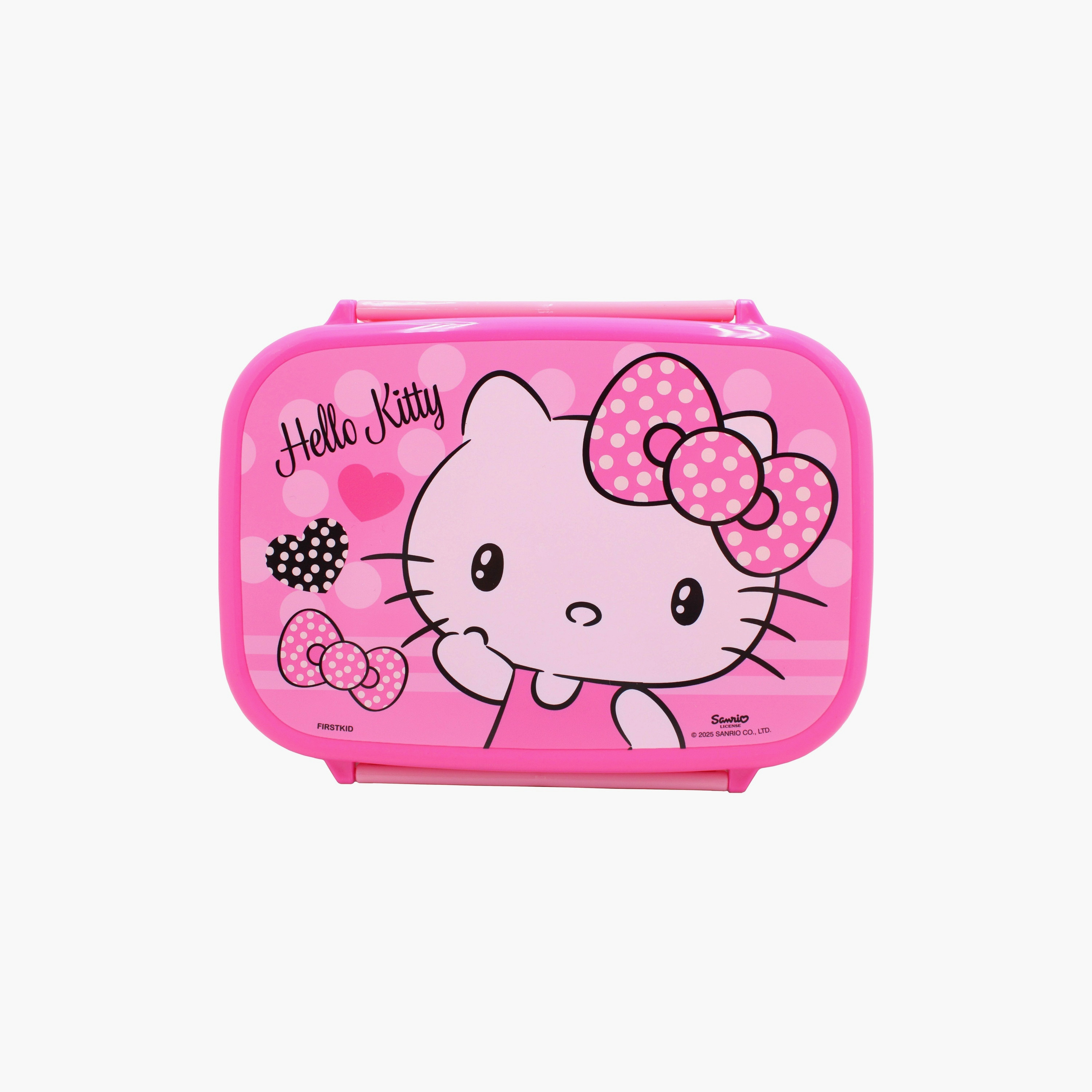 Hello Kitty Printed Lunch Box with Container - Pink-school-lunchessentials-lunchboxes-image-1