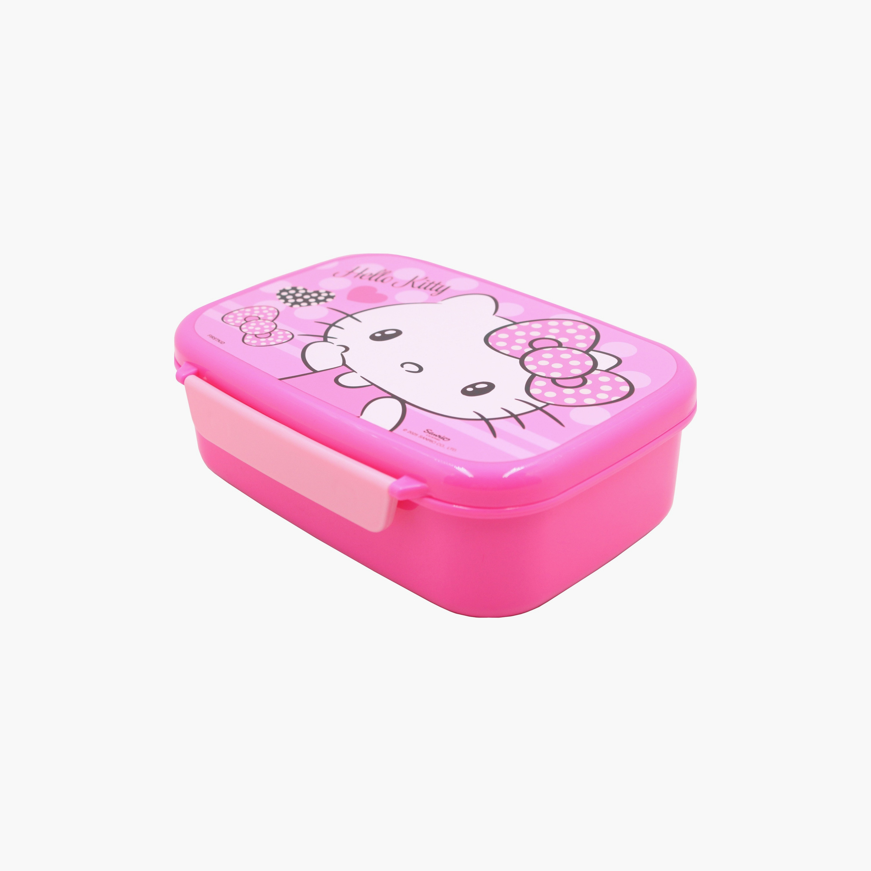 Hello Kitty Printed Lunch Box with Container - Pink-school-lunchessentials-lunchboxes-image-3
