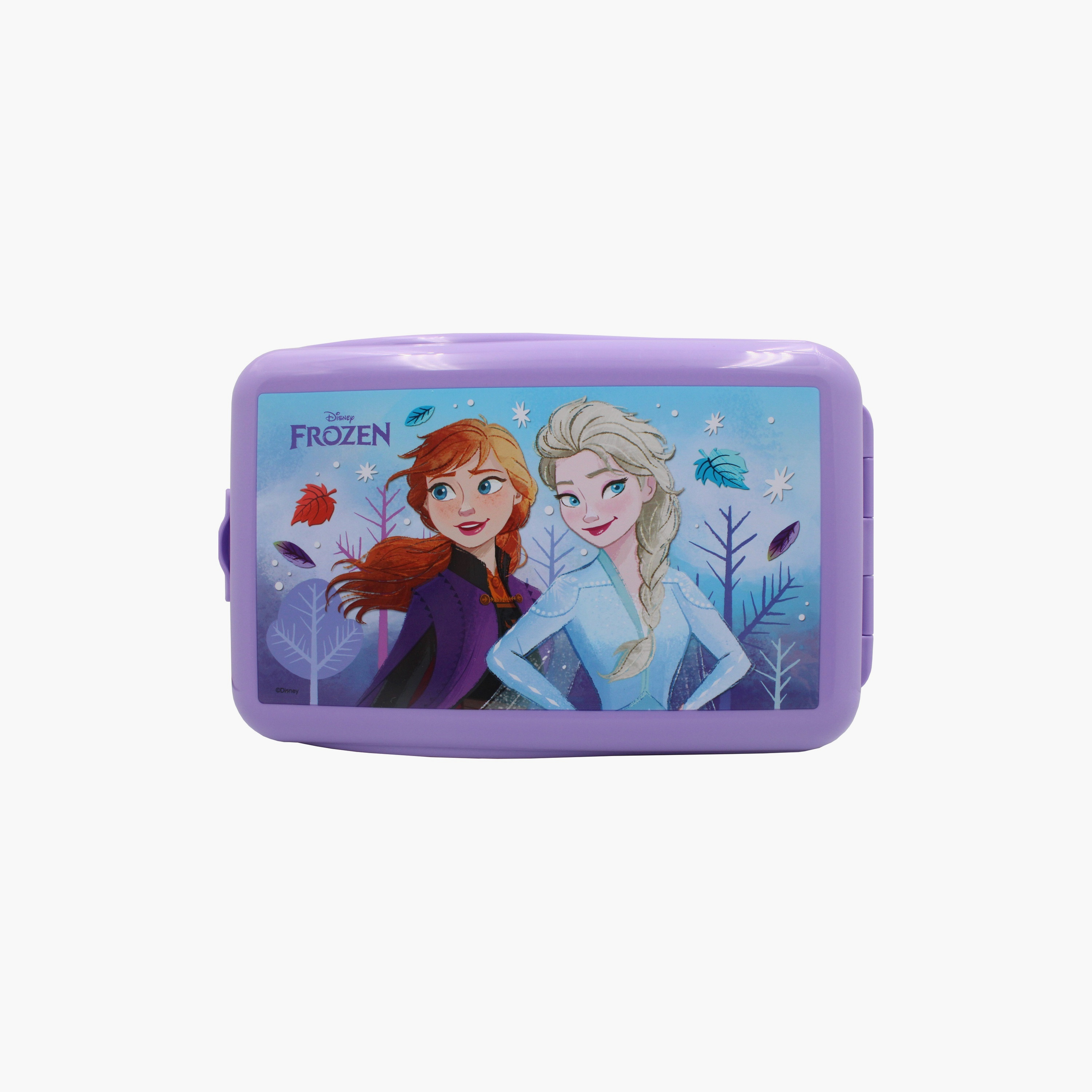 صندوق وجبات خفيفة مطبوع عليه ديزني فروزن - بنفسجي-school-lunchessentials-lunchboxes-image-2
