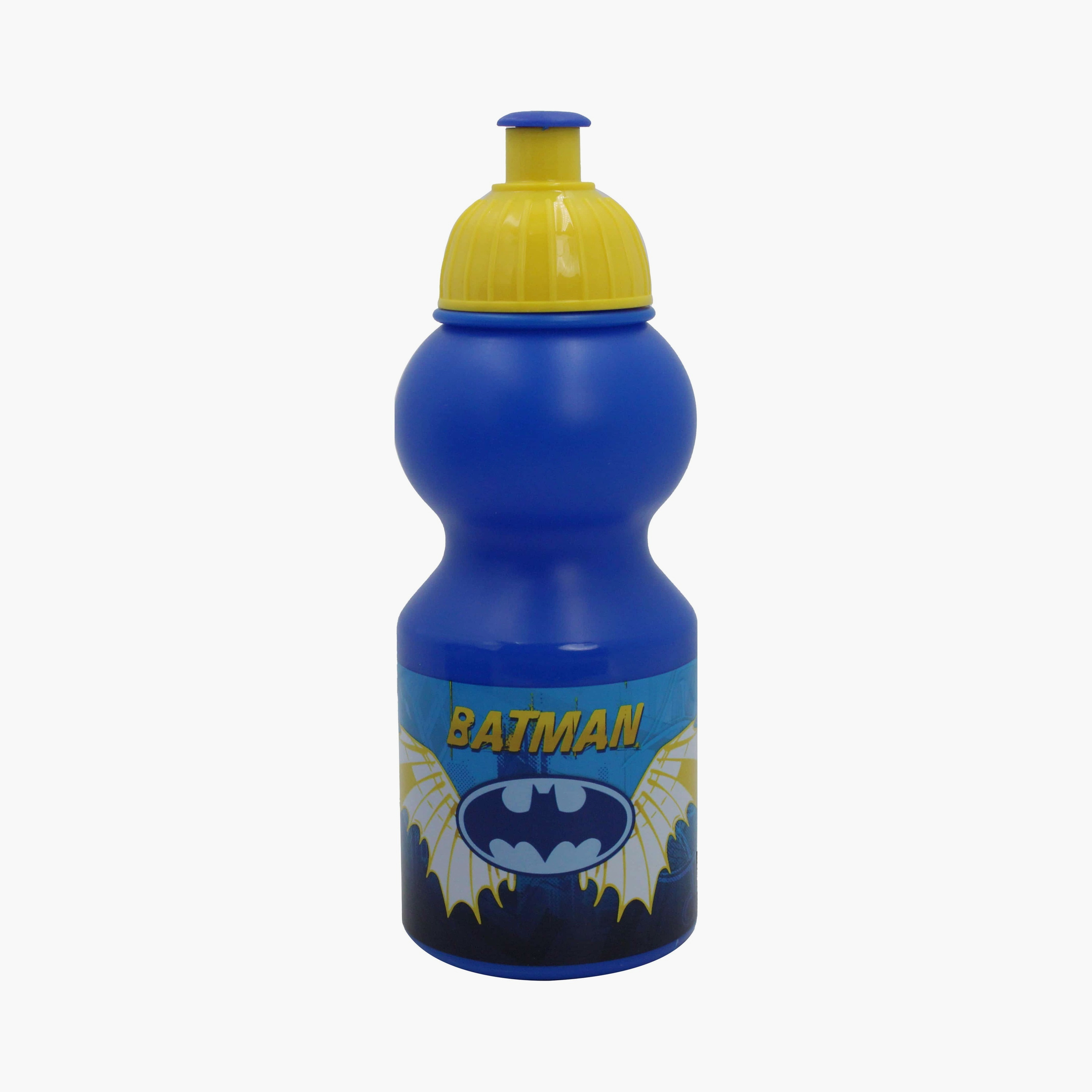 Dc Batman Printed Lunch Box with Water Bottle - Blue-school-lunchessentials-lunchboxes-image-4