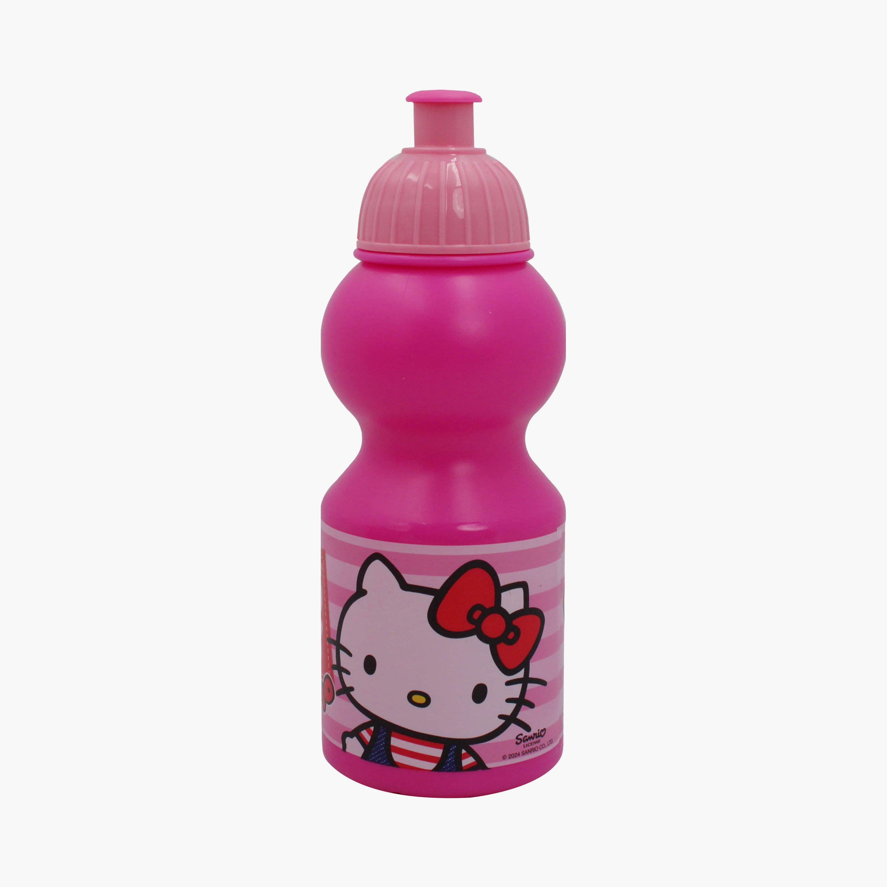 Hello Kitty Printed Lunch Box with Water Bottle - Pink-school-lunchessentials-lunchboxes-image-4