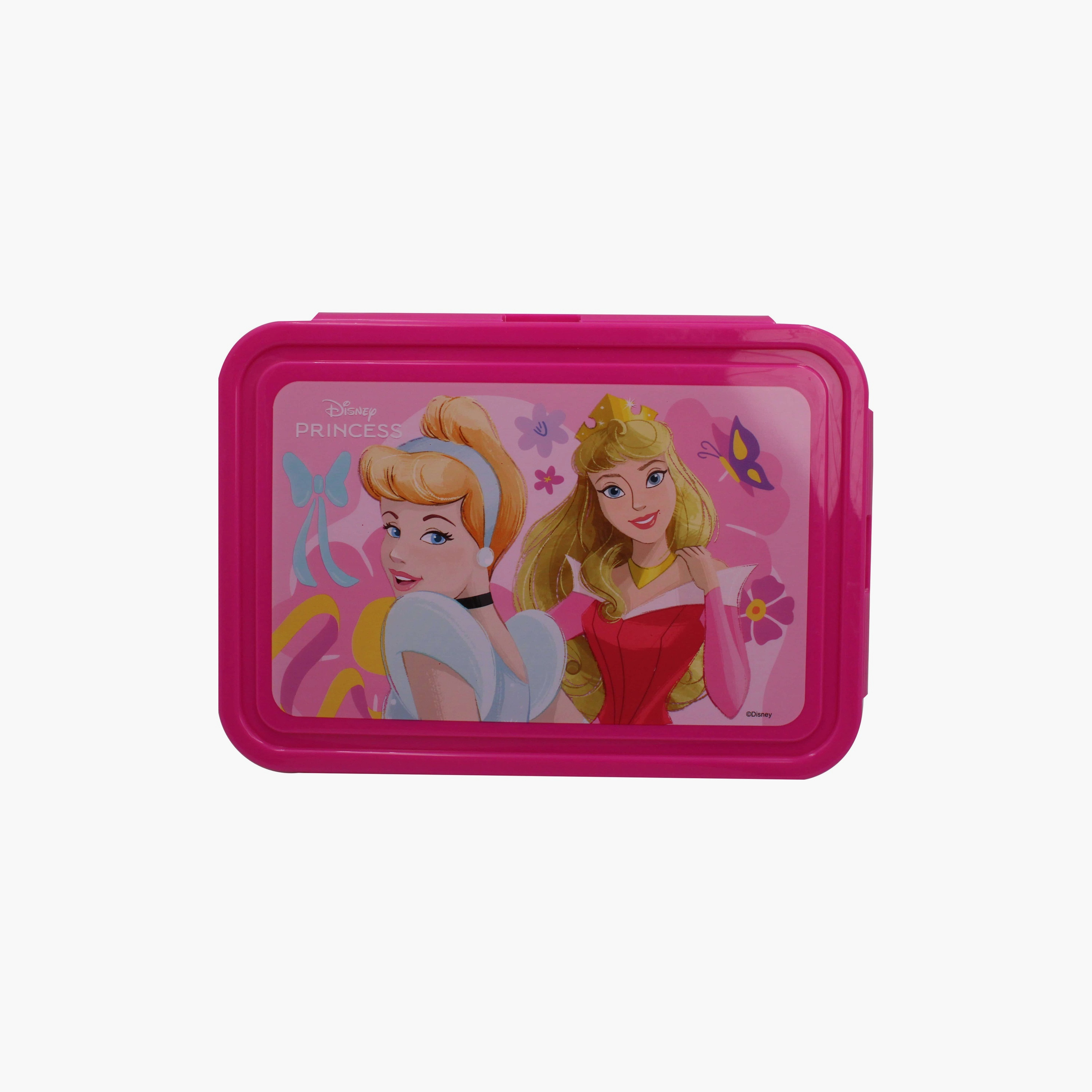 Disney Printed Lunch Box - 1400ml - Pink-school-lunchessentials-lunchboxes-image-2