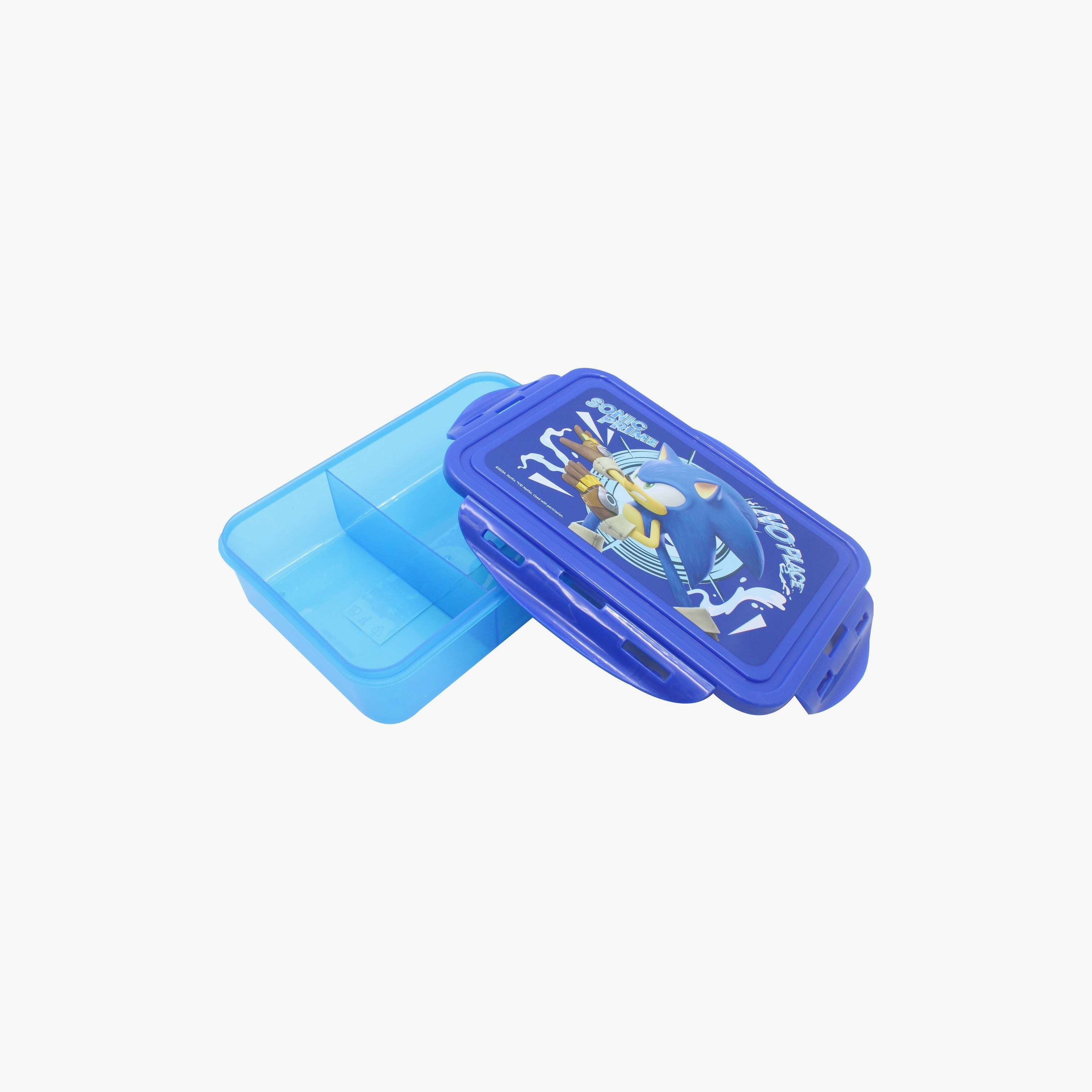 Sonic The Hedgehog Printed Lunch Box - 1400ml - Blue-school-lunchessentials-lunchboxes-image-3