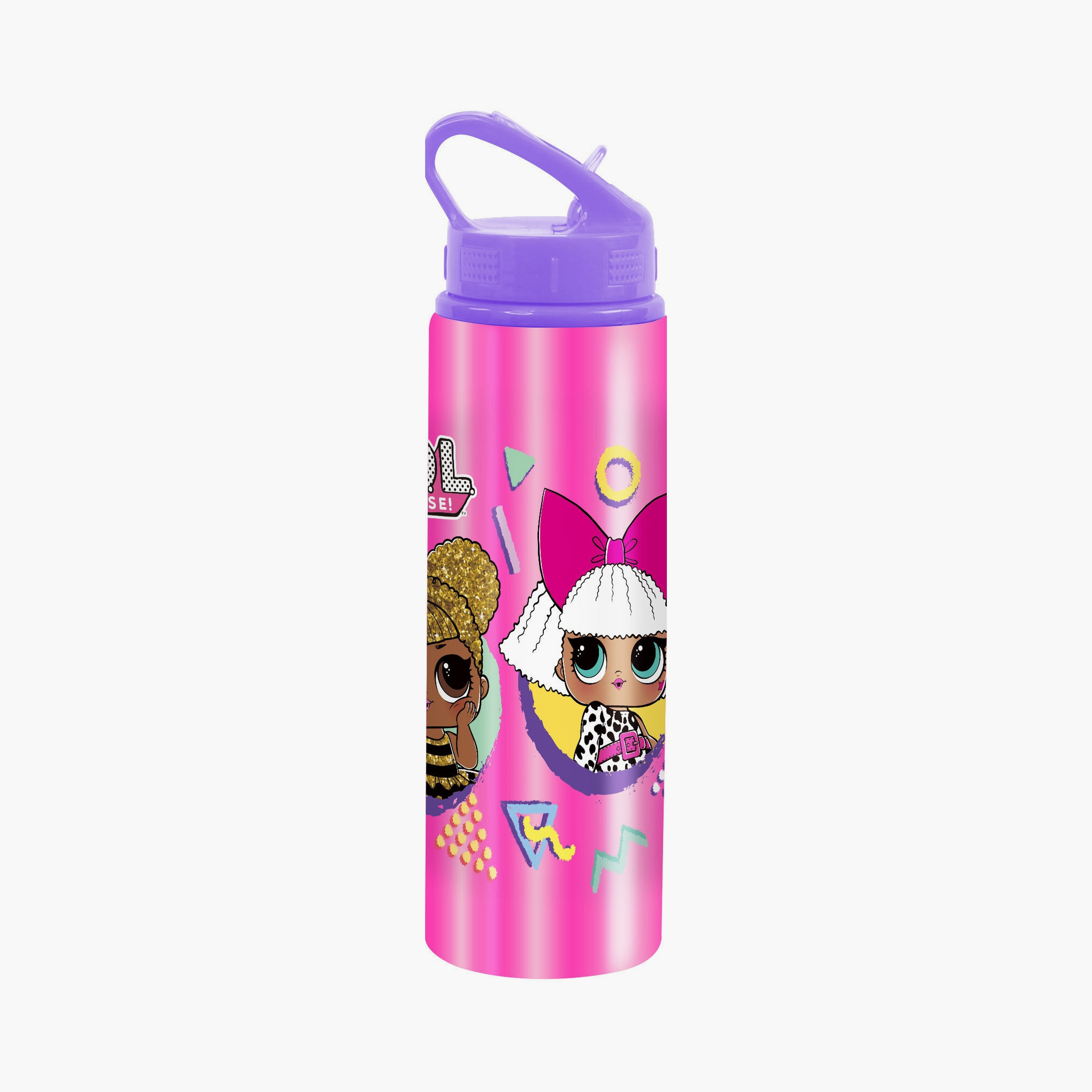 زمزمية مياه مانعة للتسرب مطبوعة لول سربرايز! - متعدد الألوان.-school-waterbottles-image-1