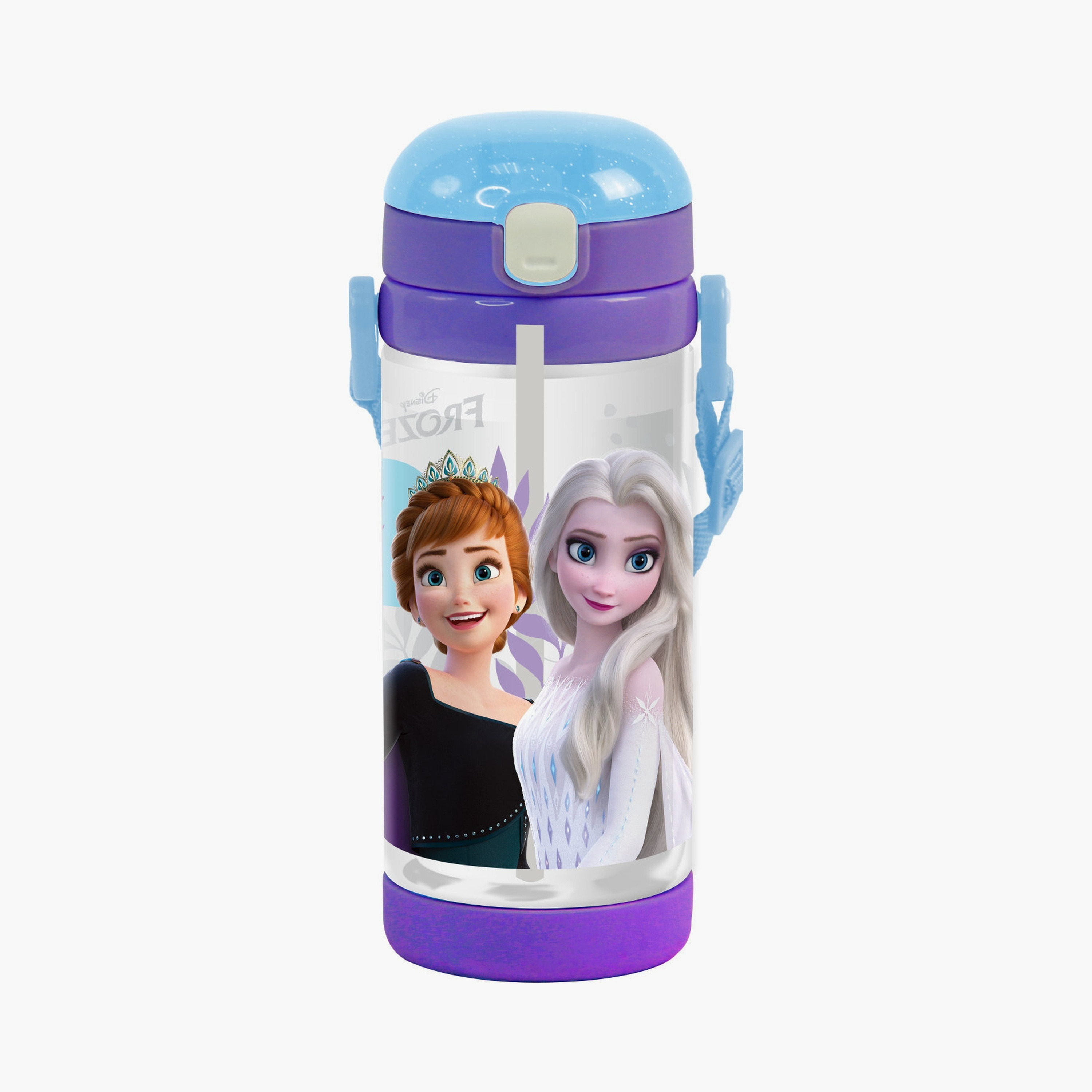 زمزمية مياه مانعة للتسرب مطبوعة ديزني فروزن - متعدد الألوان.-school-waterbottles-image-1