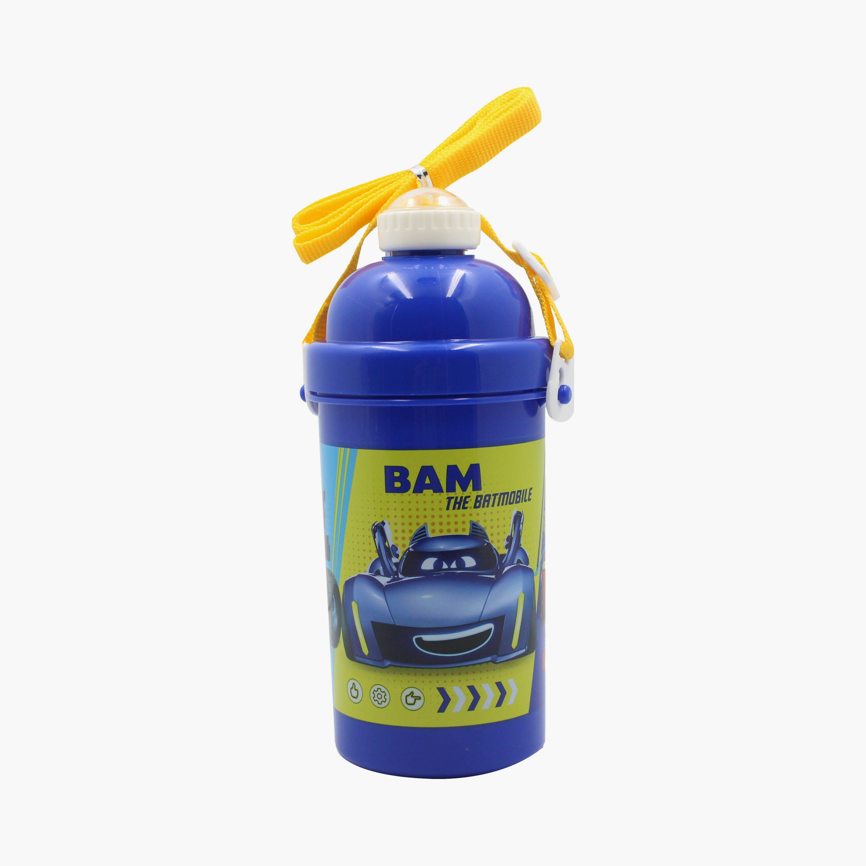 زمزمية مياه مانعة للتسرب مطبوعة باتويلز كارز - 500 مل - أزرق.-school-waterbottles-image-1