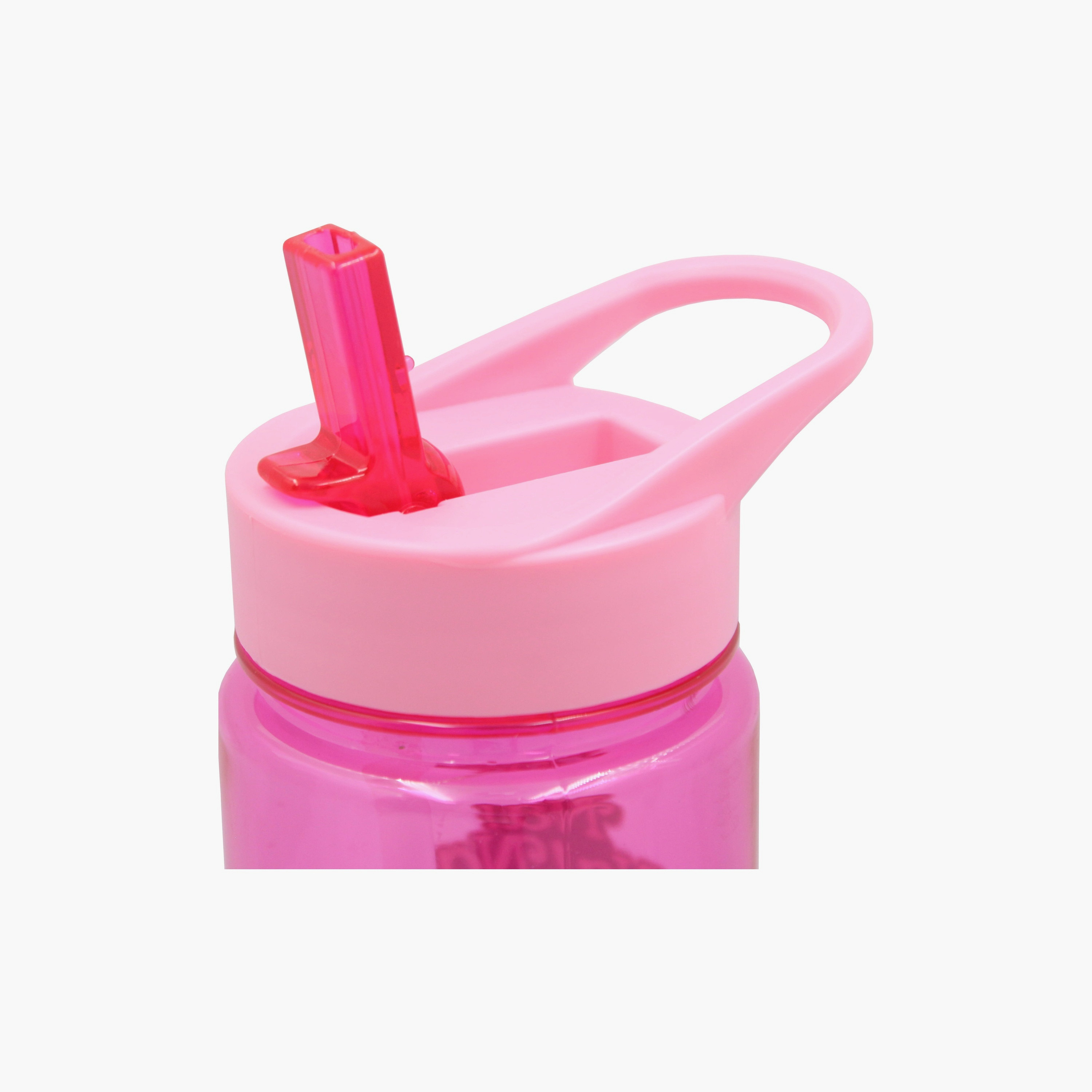 زجاجة ماء مطبوعة عليها نا! نا! نا! سربرايز - 650 مل - وردي-school-waterbottles-image-3