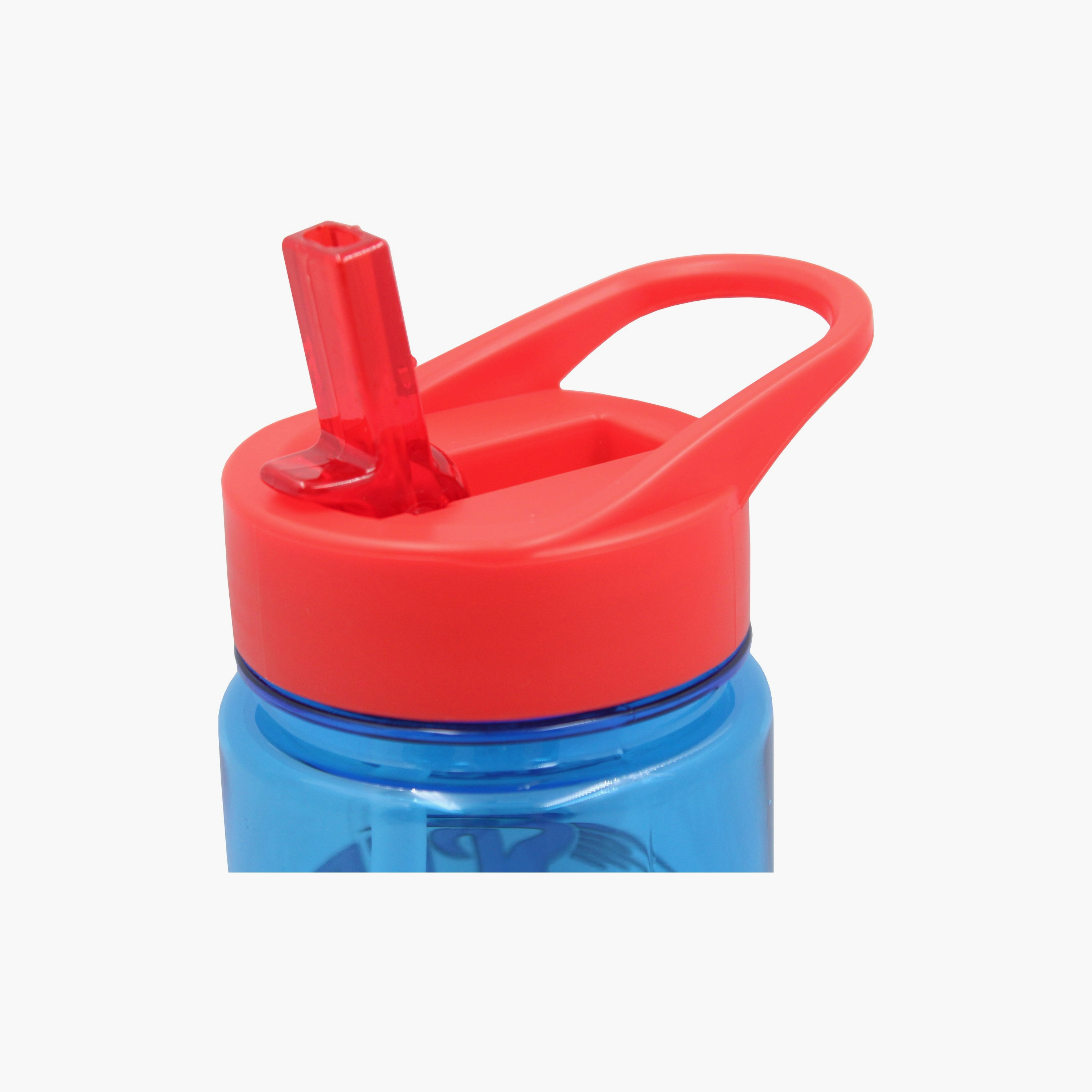 زجاجة ماء مطبوعة عليها سبيد ريسر - 650 مل - أزرق-school-waterbottles-image-3