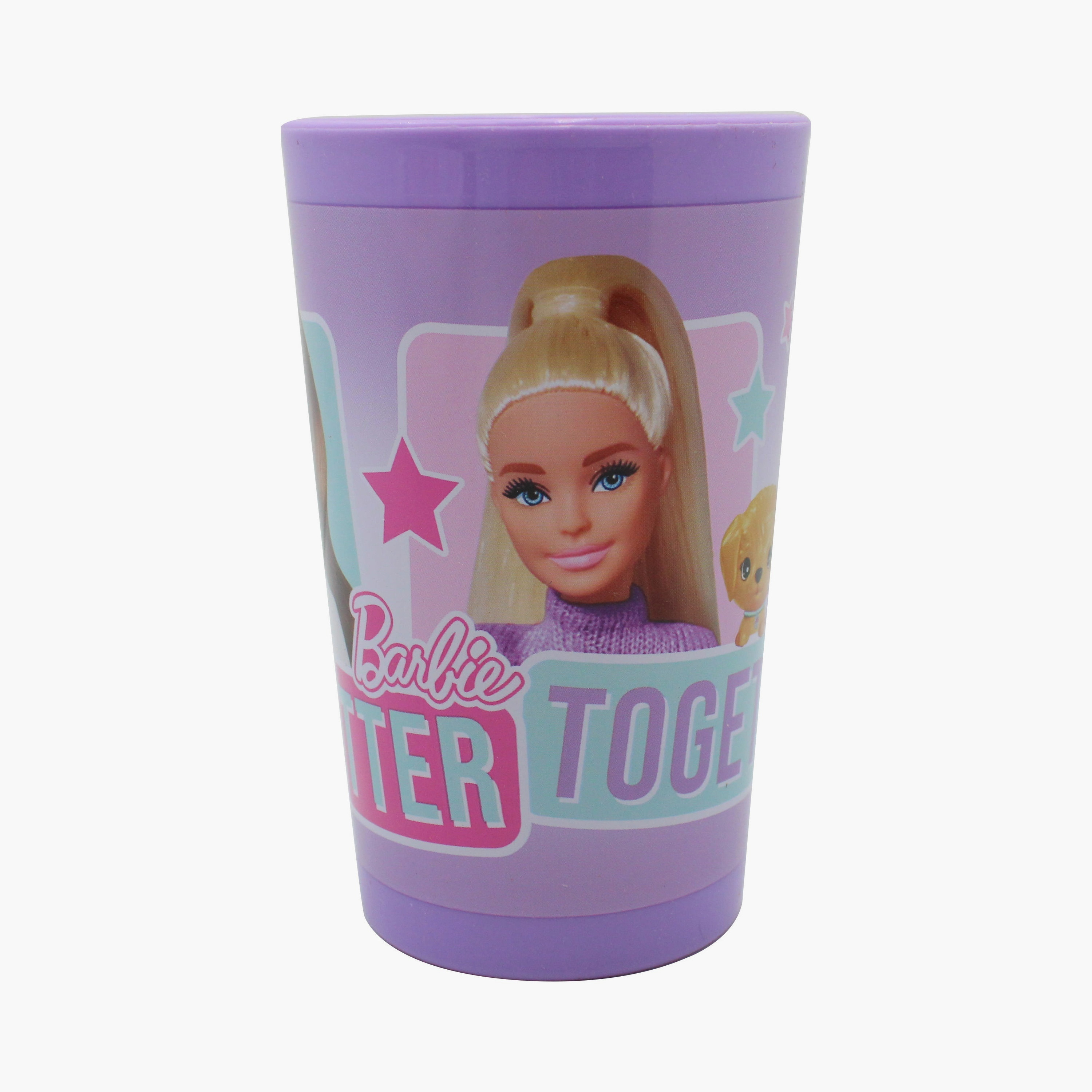 Barbie 3-Piece Printed Mico Set with Cup - Multicolour-baby-feeding-mealtimeessentials-image-5
