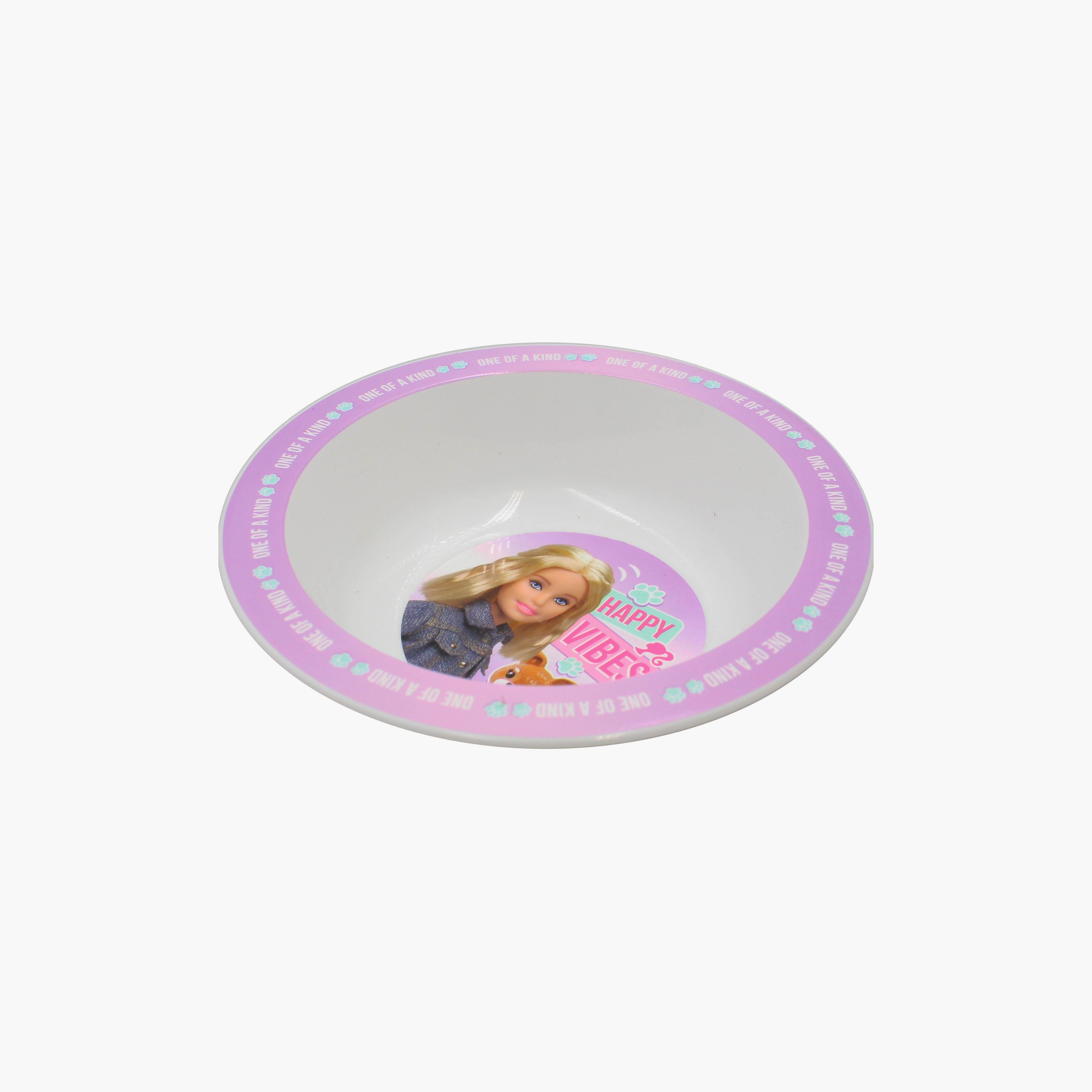 Barbie 3-Piece Printed Mico Set with Cup - Multicolour-baby-feeding-mealtimeessentials-image-7