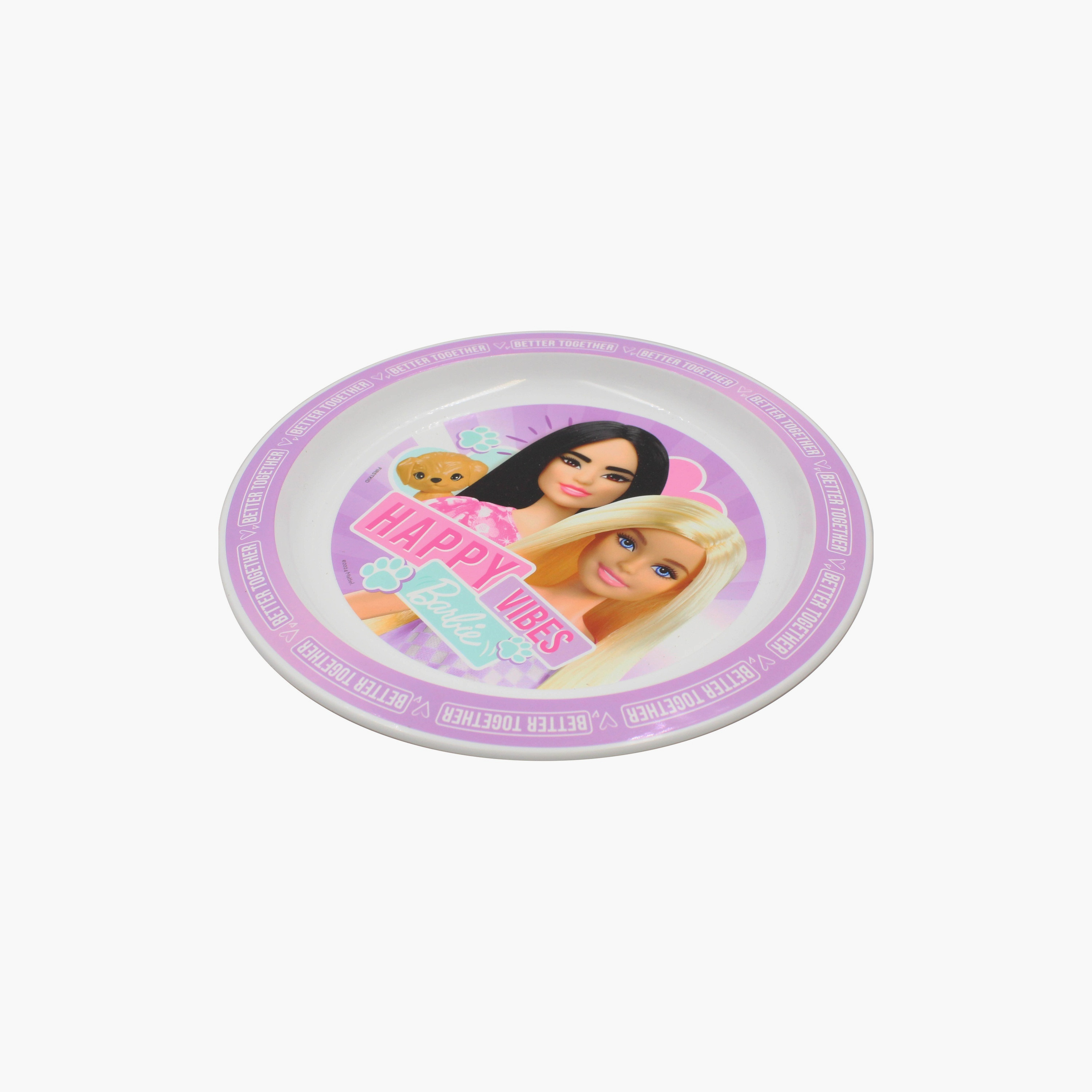 Barbie 3-Piece Printed Mico Set with Cup - Multicolour-baby-feeding-mealtimeessentials-image-8