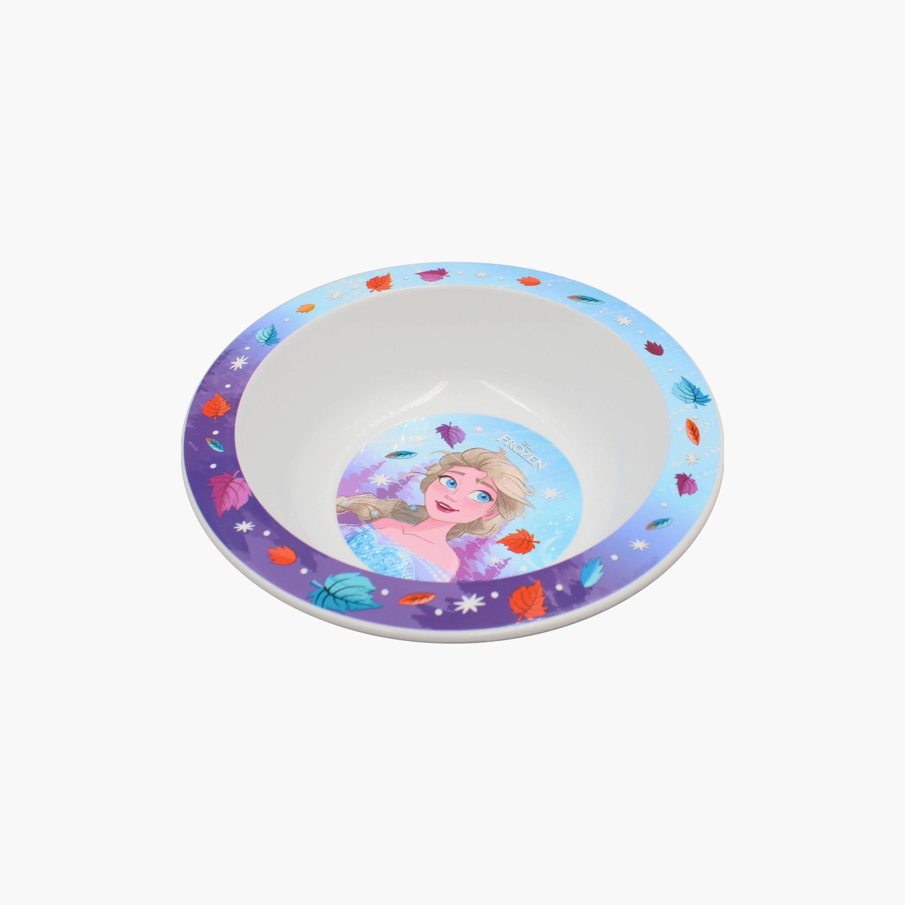 مجموعة مطبوعة ديزني فروزن 3 قطع: طبق، وعاء، مع كوب - أرجواني.-baby-feeding-mealtimeessentials-image-6