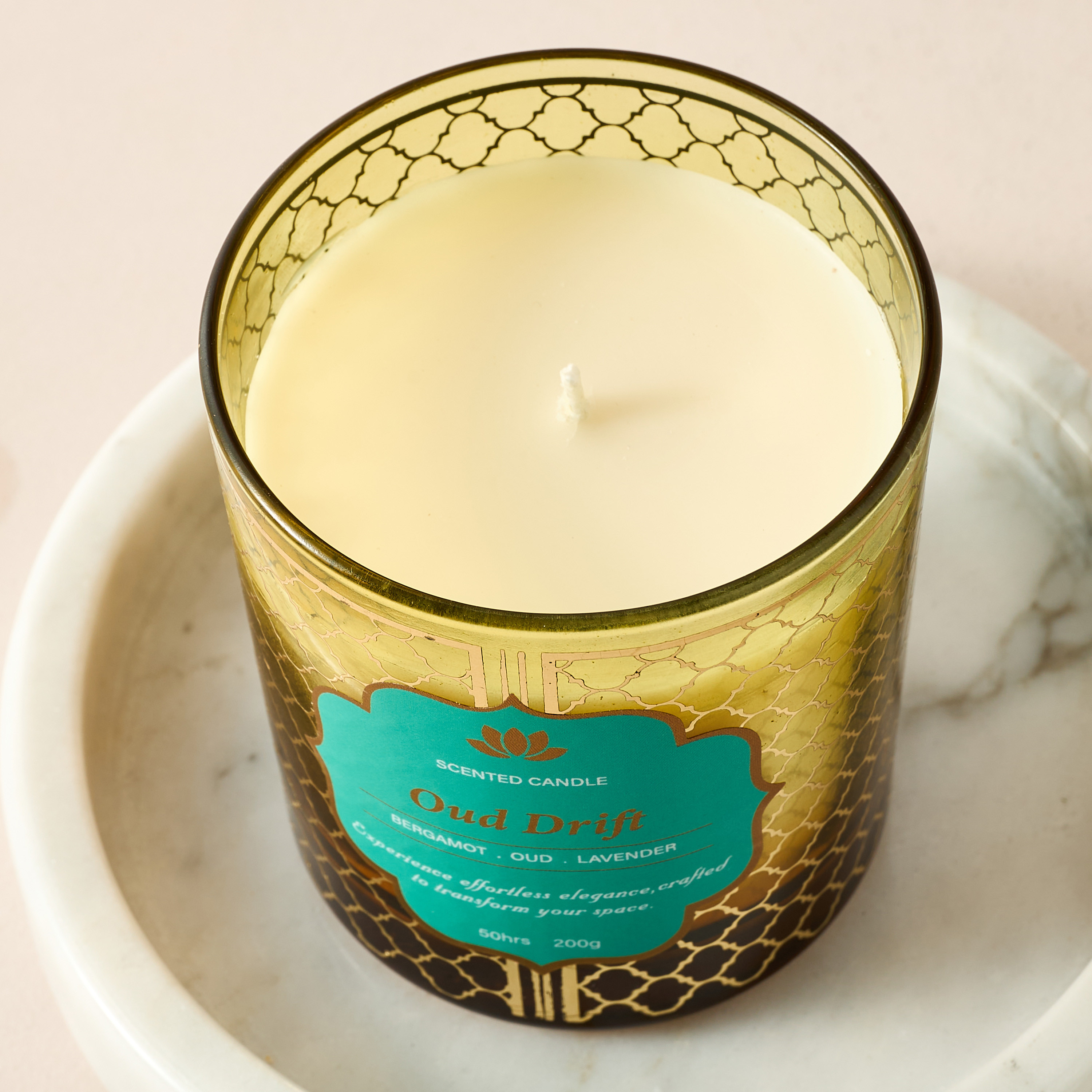 Golden Souk Oud Drift Scented Jar Candle - 200 gms-household-homefragrance-candles-image-3