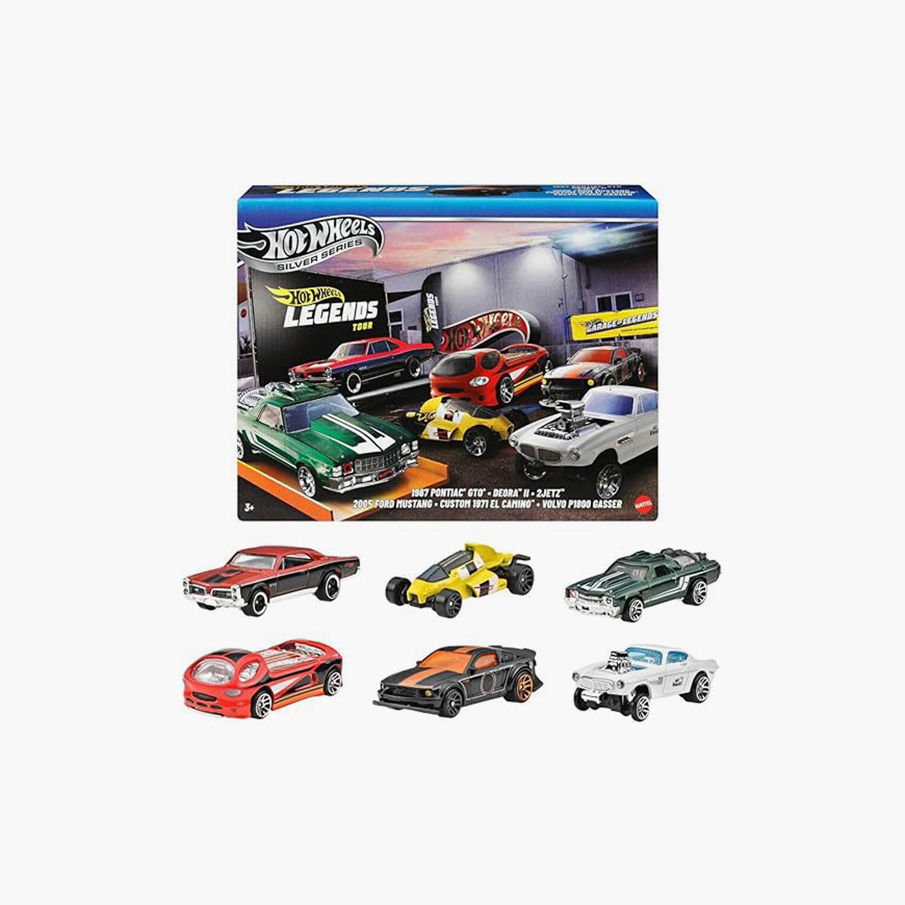 Hot Wheels Legends Tour 6-Piece Die-Cast Toy Car Set-toys-playvehicles-diecastcars-image-1