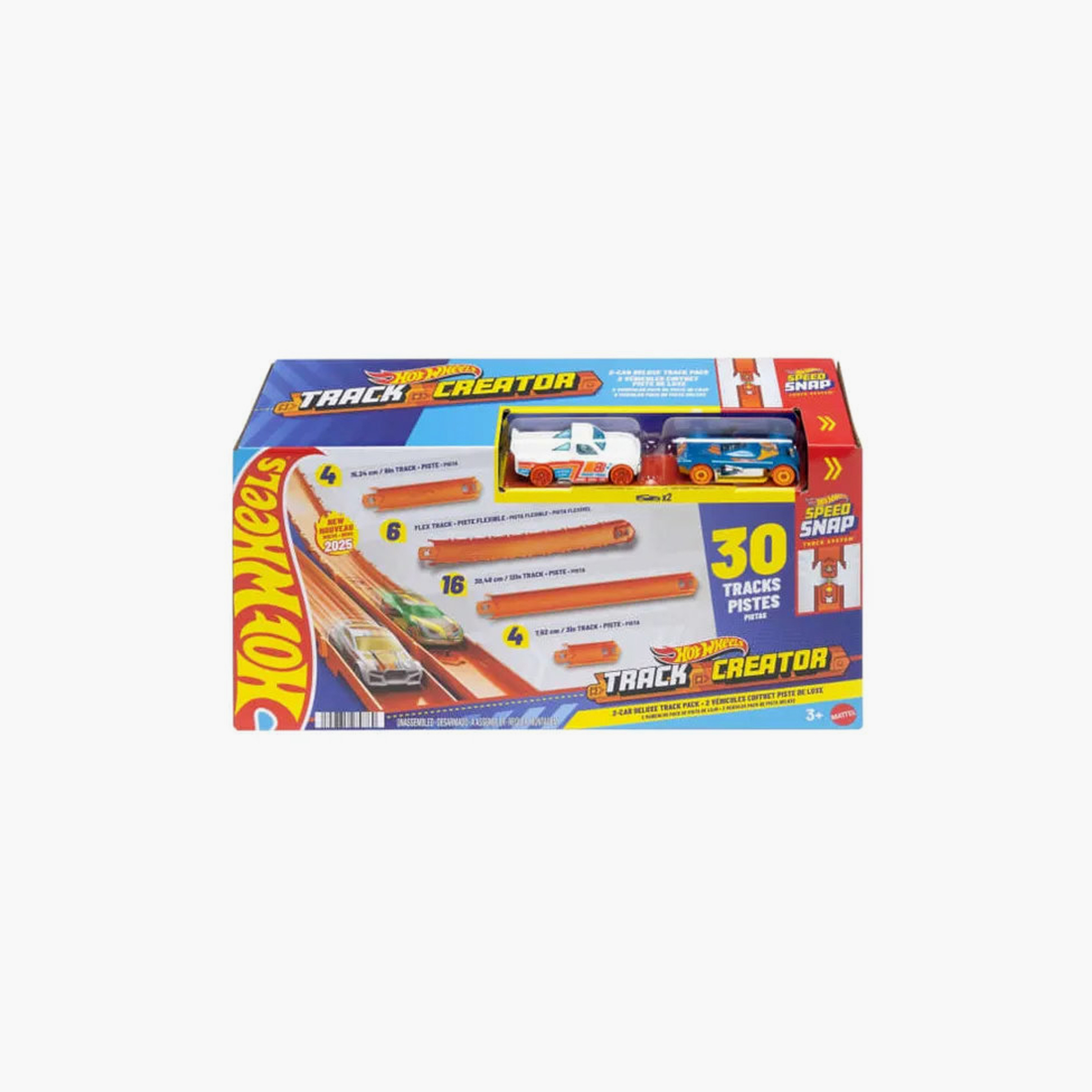 مجموعة لعب المضمار الفاخر تراك كرييتور من هوت ويلز-toys-playvehicles-racetracks-image-4