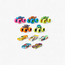 Hot Wheels 10-Piece Monster Trucks Glow-in-the-Dark Car Set-toys-playvehicles-diecastcars-image-1