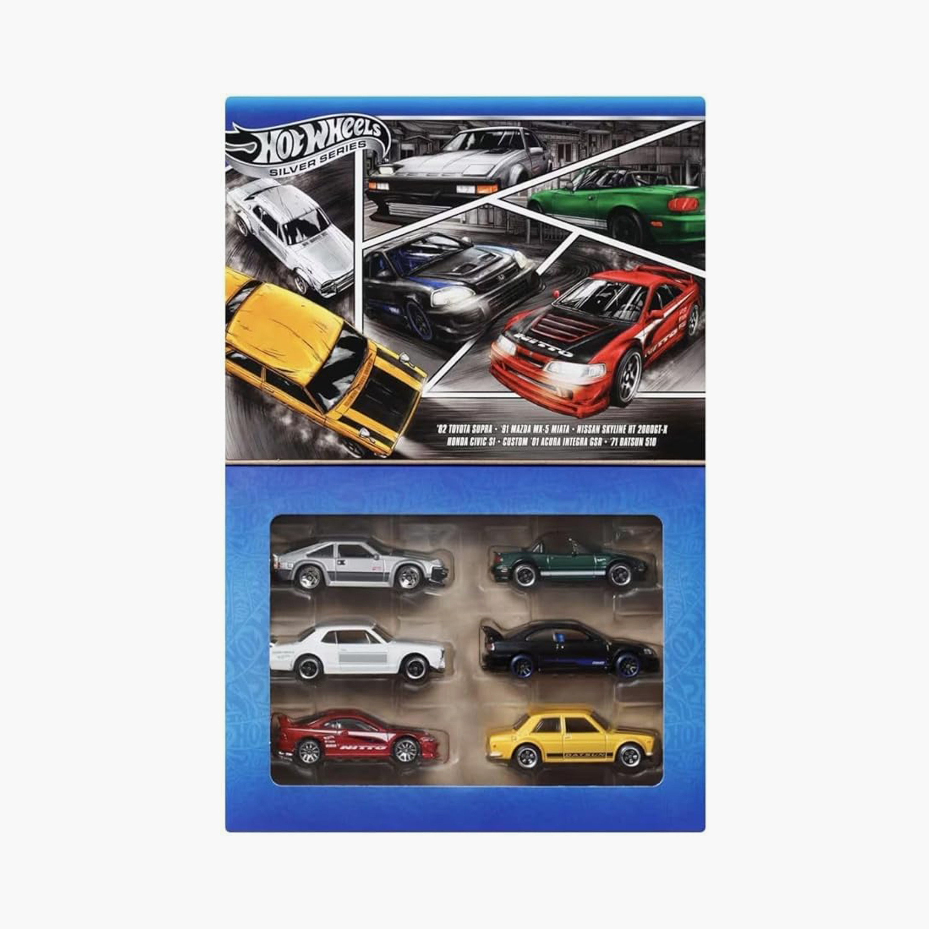 Hot Wheels Silver Series 6-Piece Car Collector Playset-toys-playvehicles-diecastcars-image-4