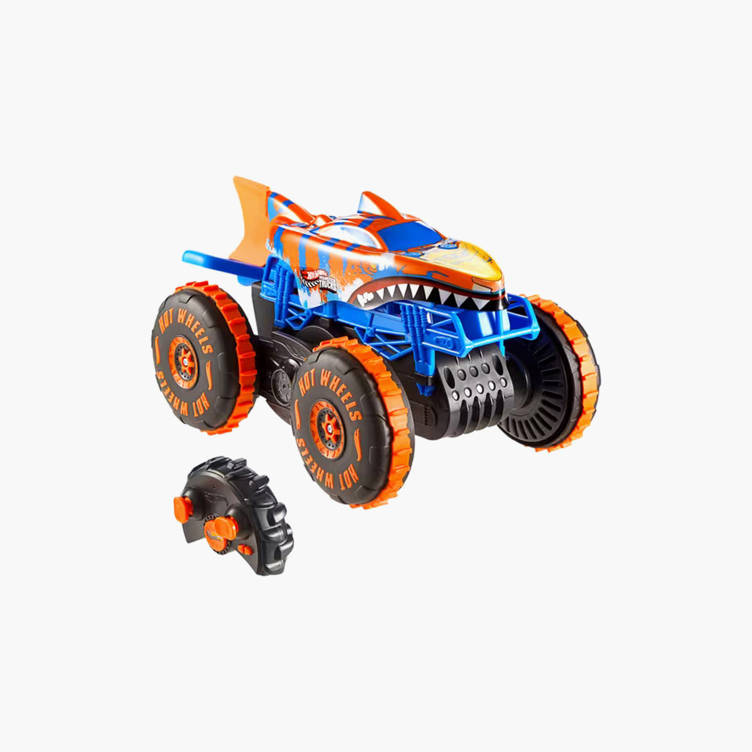Hot Wheels Monster Trucks RC Tiger Shark Climber Vehicle-toys-remotecontrolledvehicles-rccars-image-1
