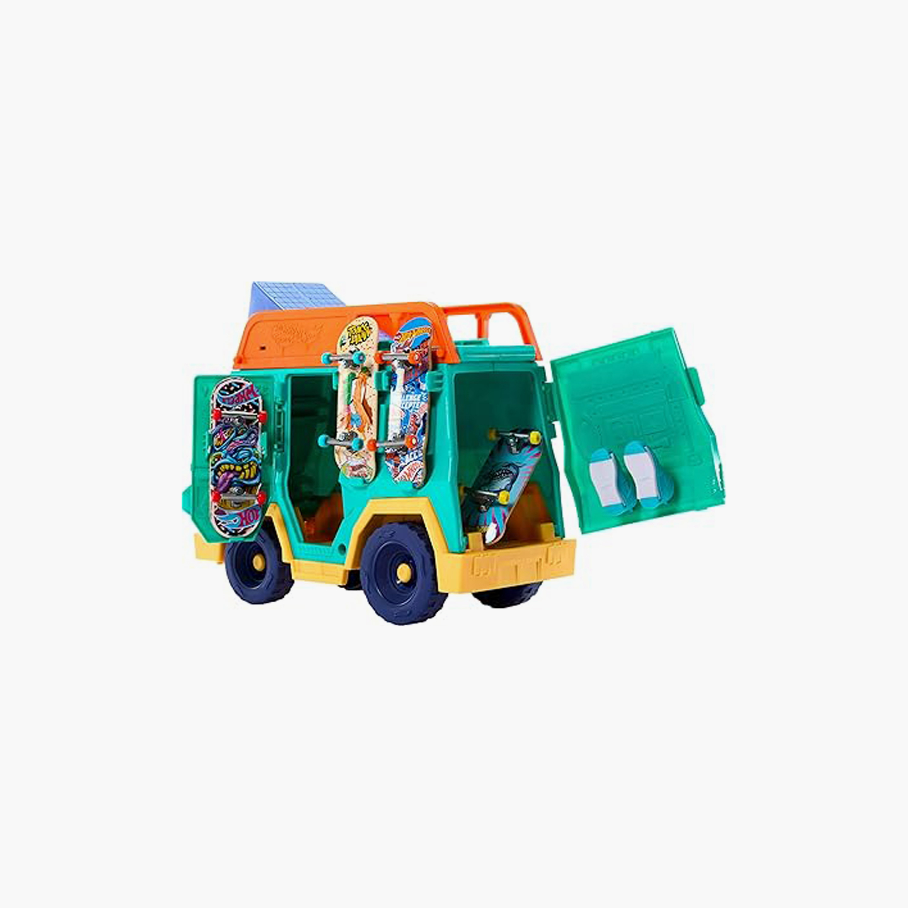 مجموعة لعب شاحنة التزلج من هوت ويلز-toys-playvehicles-vehicleplaysets-image-2